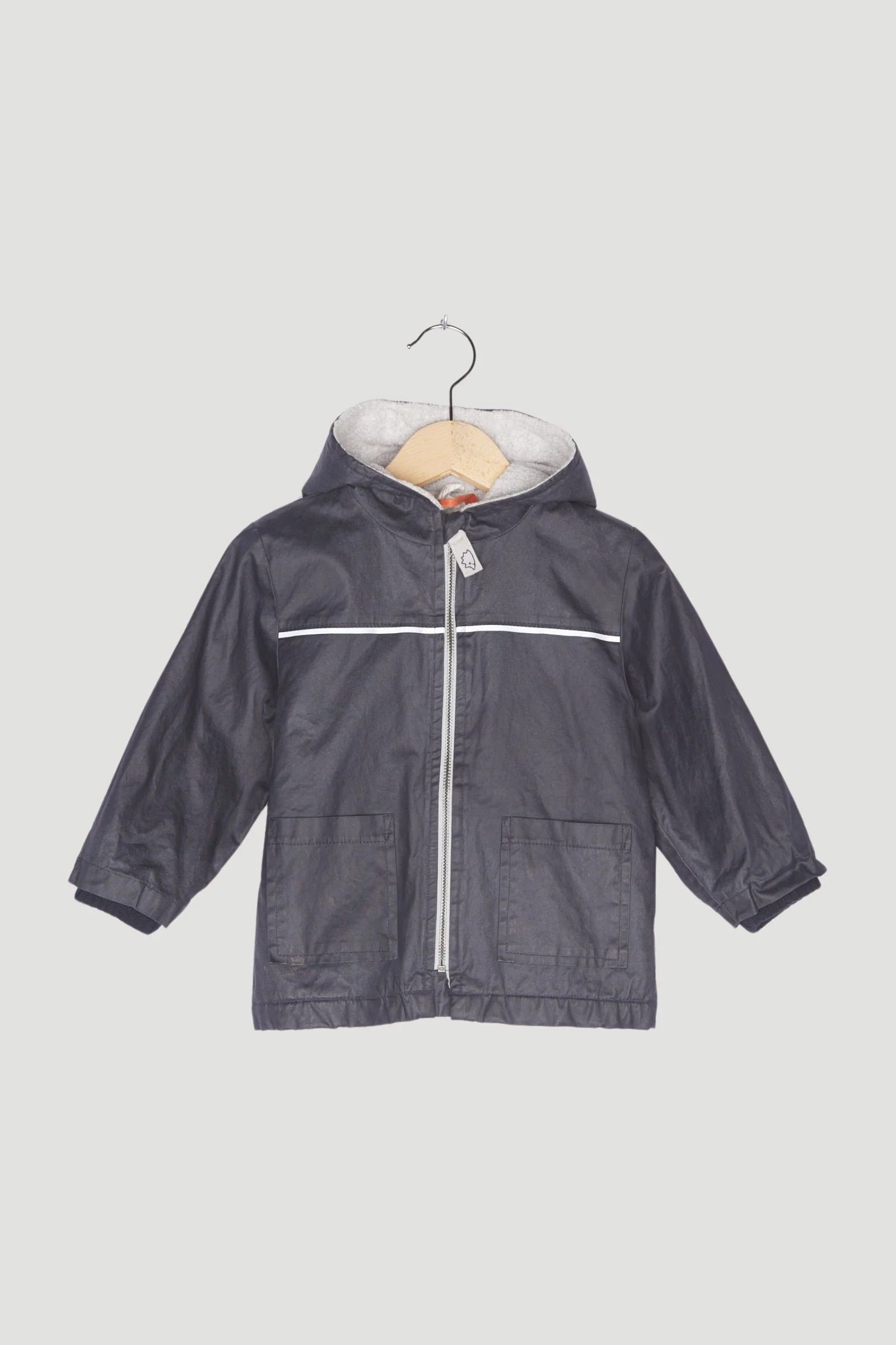 Secondhand Outdoor Jacke aus reiner Bio-Baumwolle