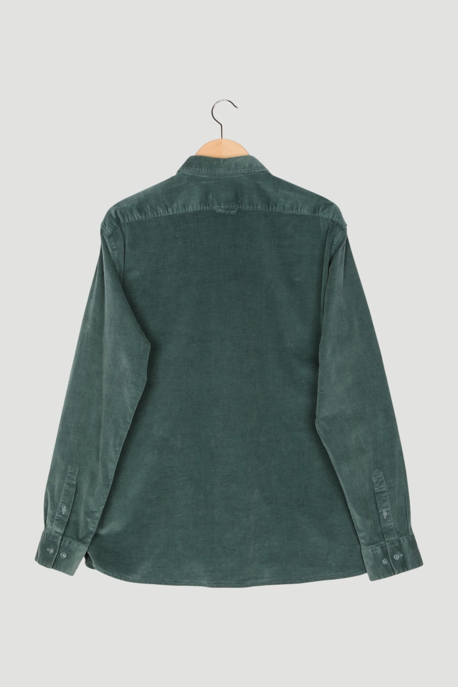 Secondhand Overshirt-Cordhemd Loose Fit aus Bio-Baumwolle mit Hanf - Image 2