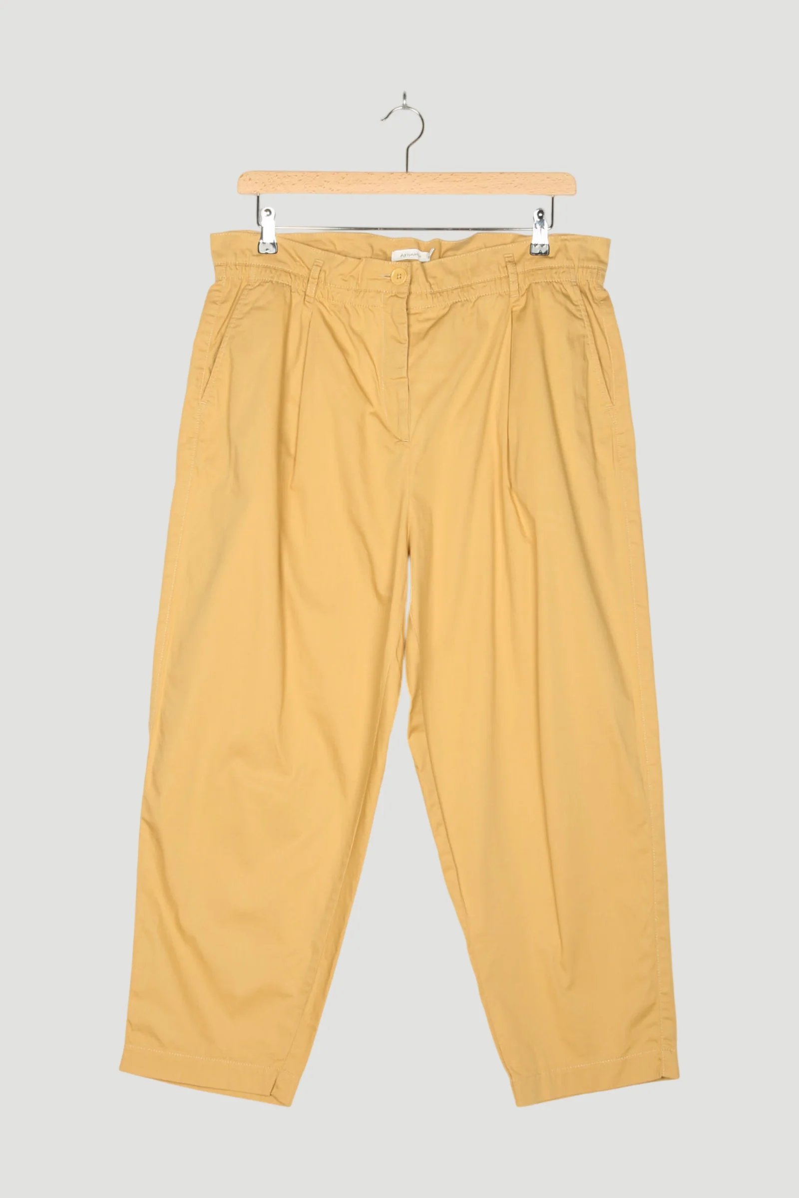 Secondhand Paperbag-Hose aus Bio-Baumwolle