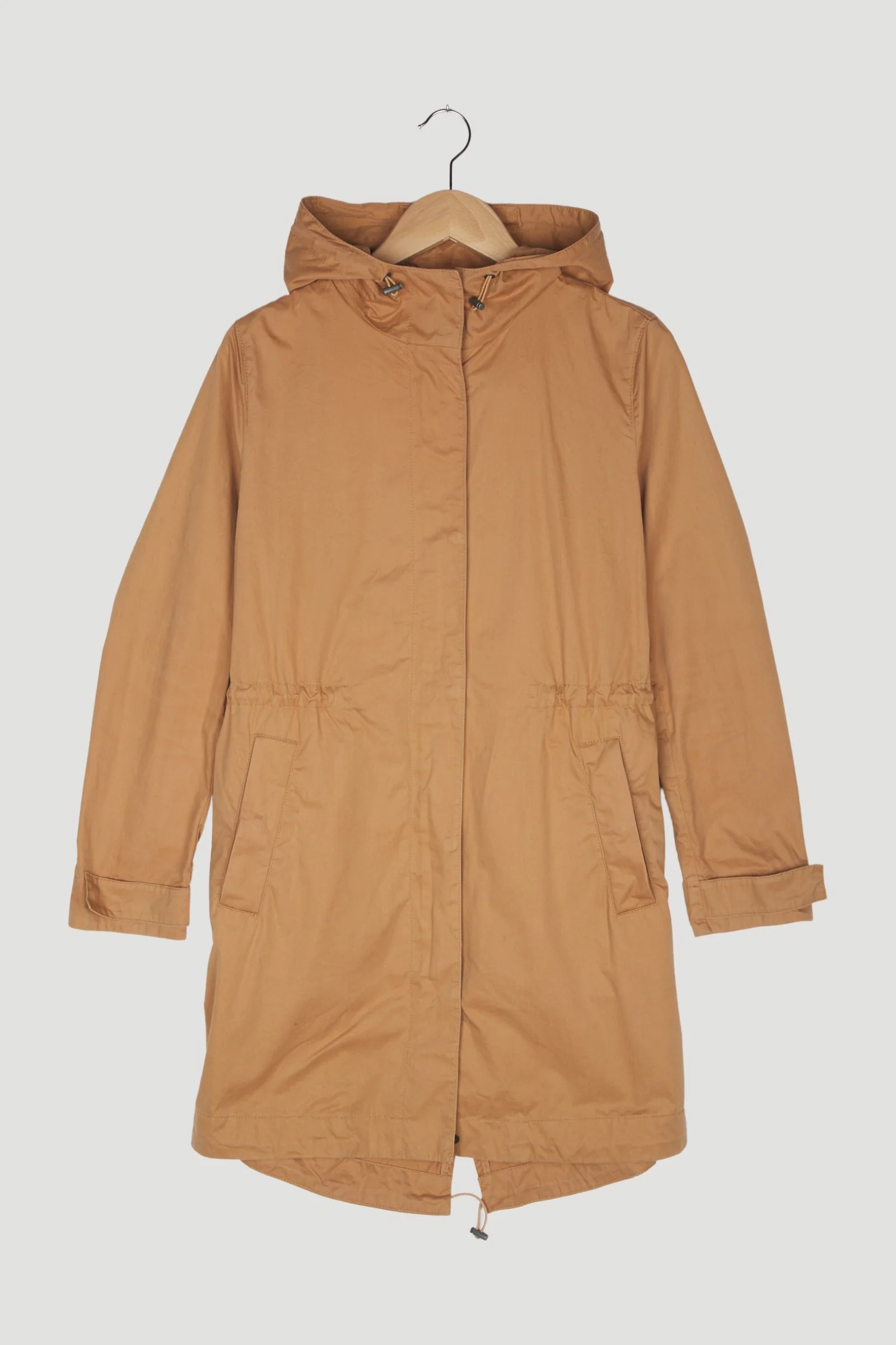 Secondhand Parka aus reiner Bio-Baumwolle