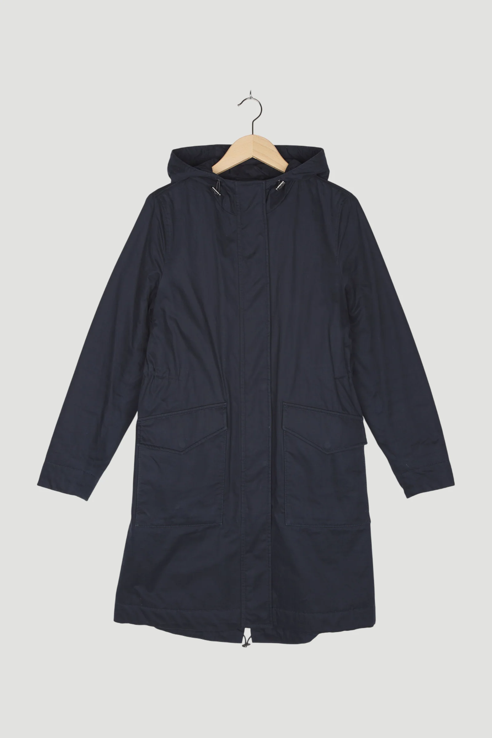 Secondhand Parka aus reiner Bio-Baumwolle