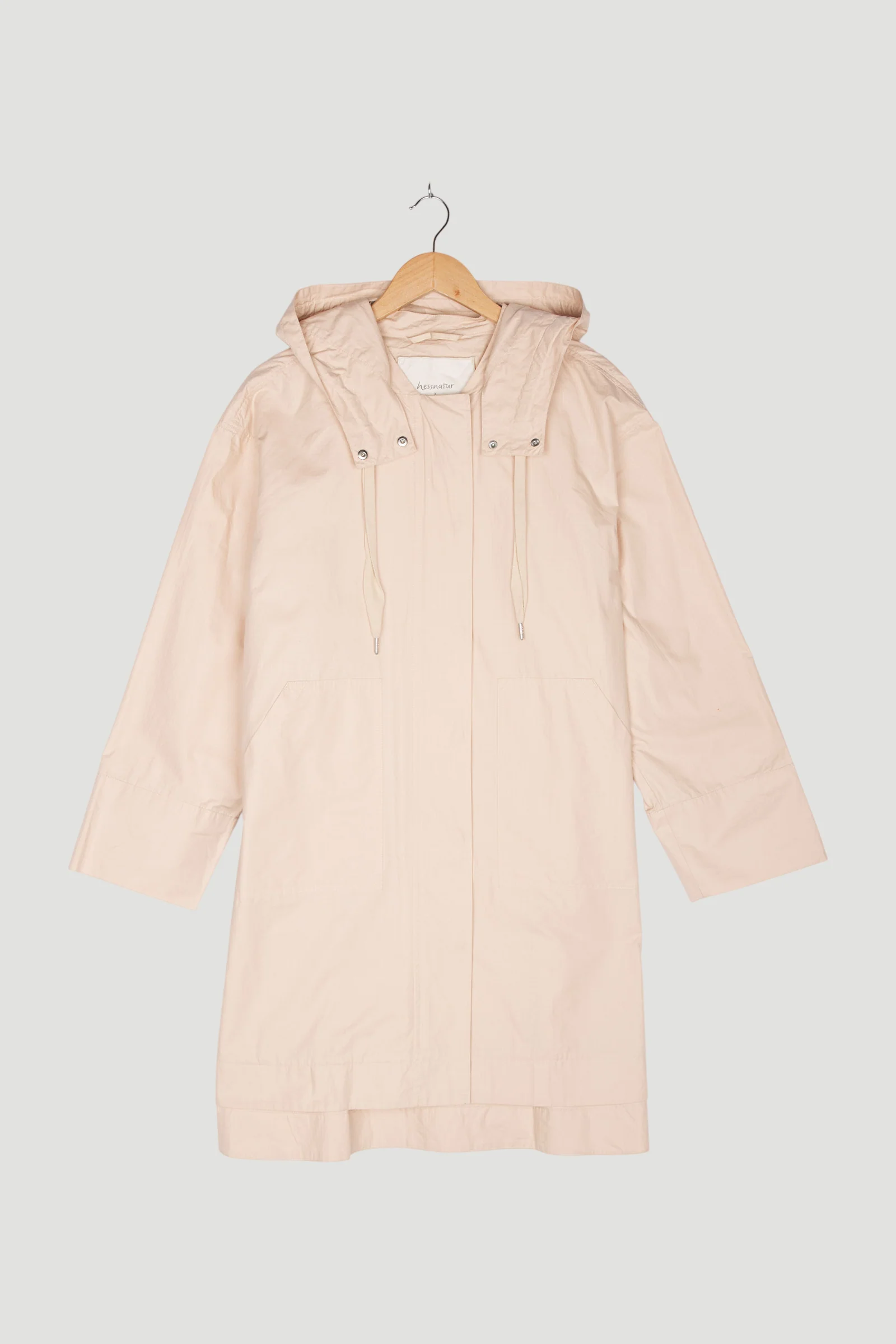 Secondhand Parka Nature Shell aus reiner Bio-Baumwolle