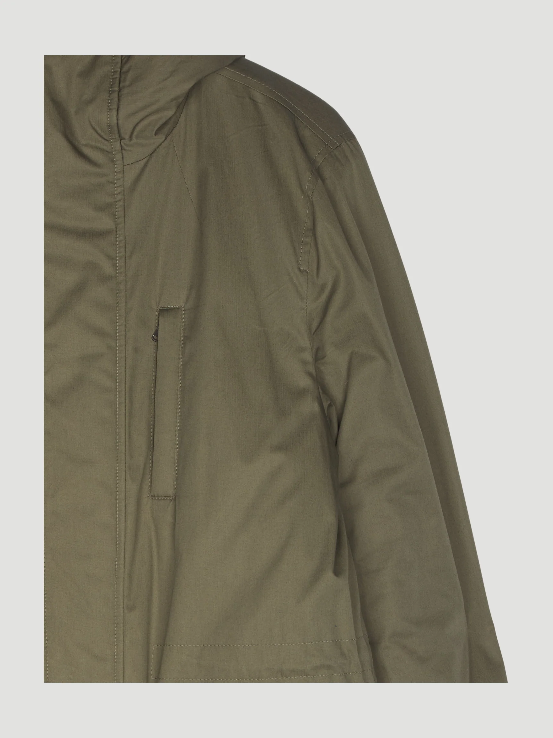 Secondhand Parka Nature Shell mit Schurwoll-Kapok-Wattierung - Image 3