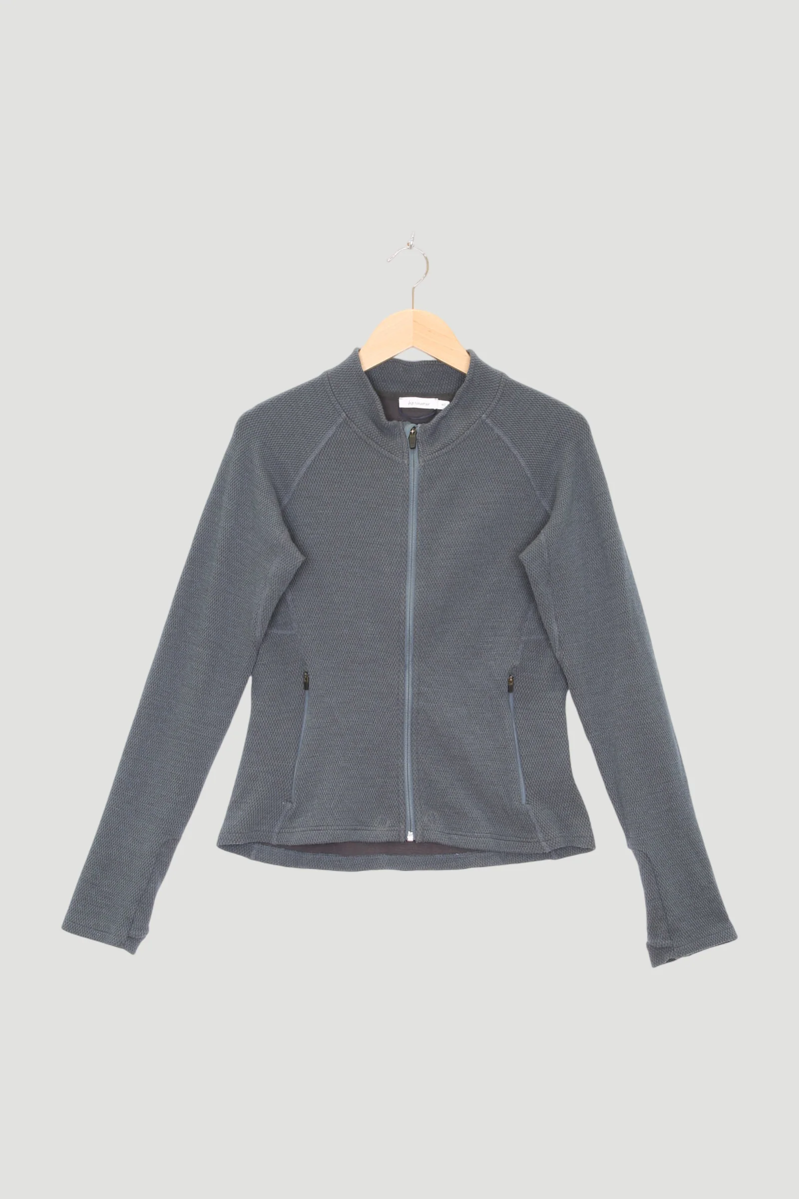 Secondhand Performance Jacke aus Bio-Merinowolle mit Bio-Baumwolle