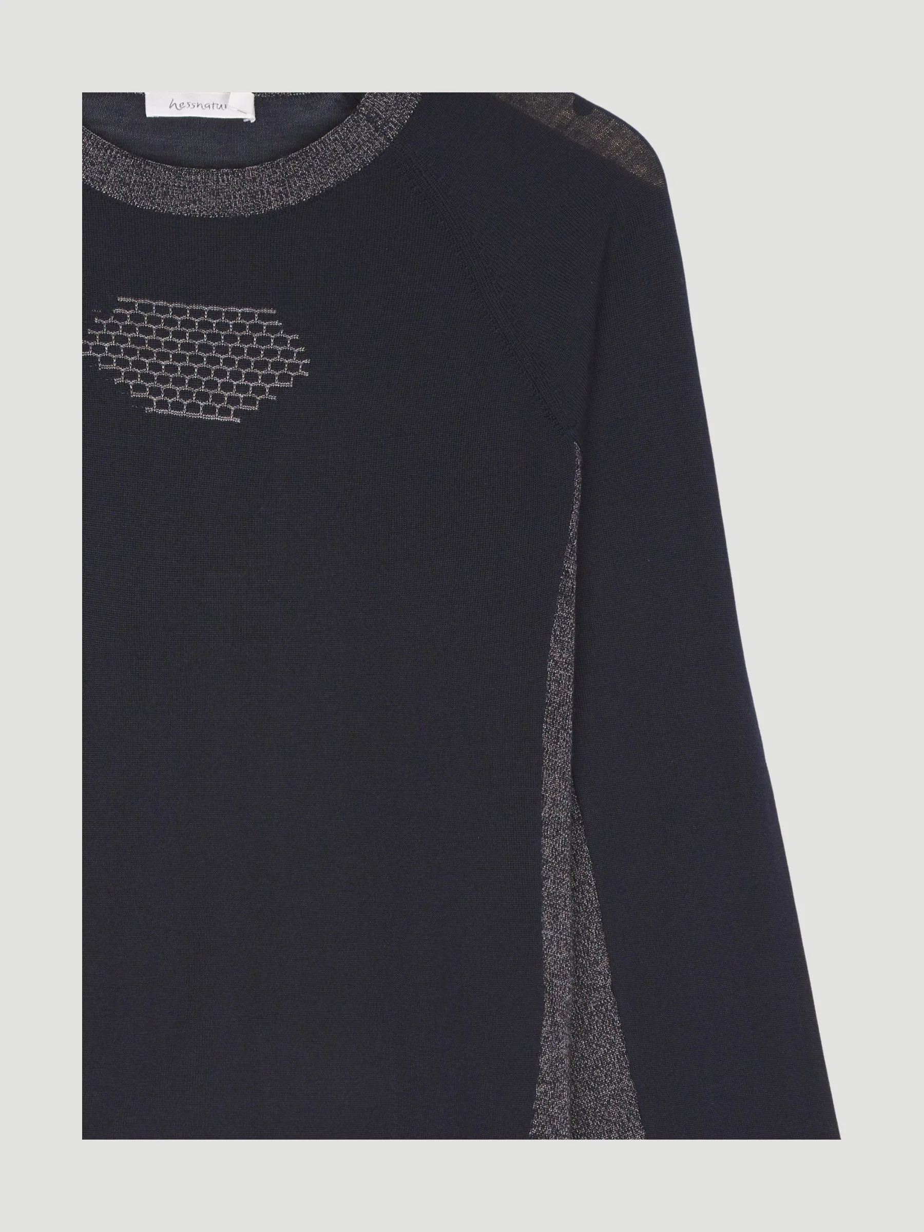Secondhand Performance Strickshirt BetterRecycling aus Merinowolle mit Seide - Image 3