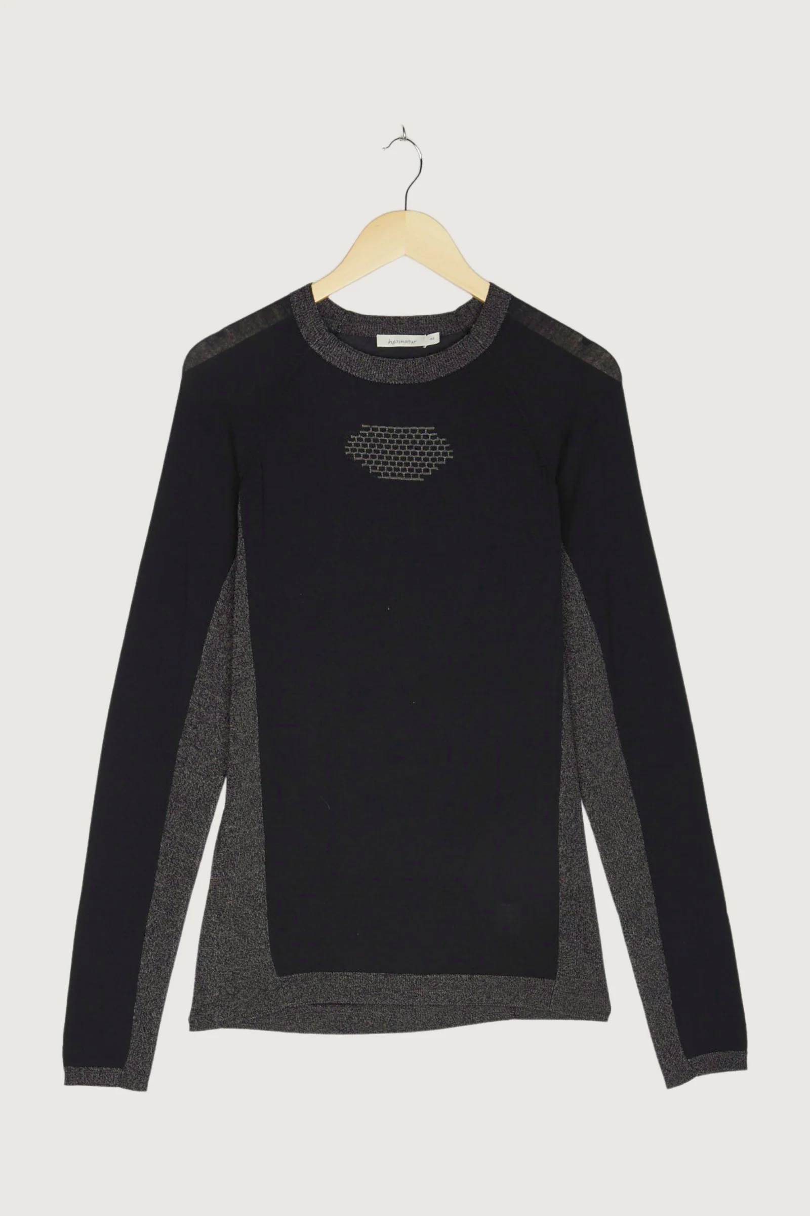 Secondhand Performance Strickshirt BetterRecycling aus Merinowolle mit Seide - Image 4