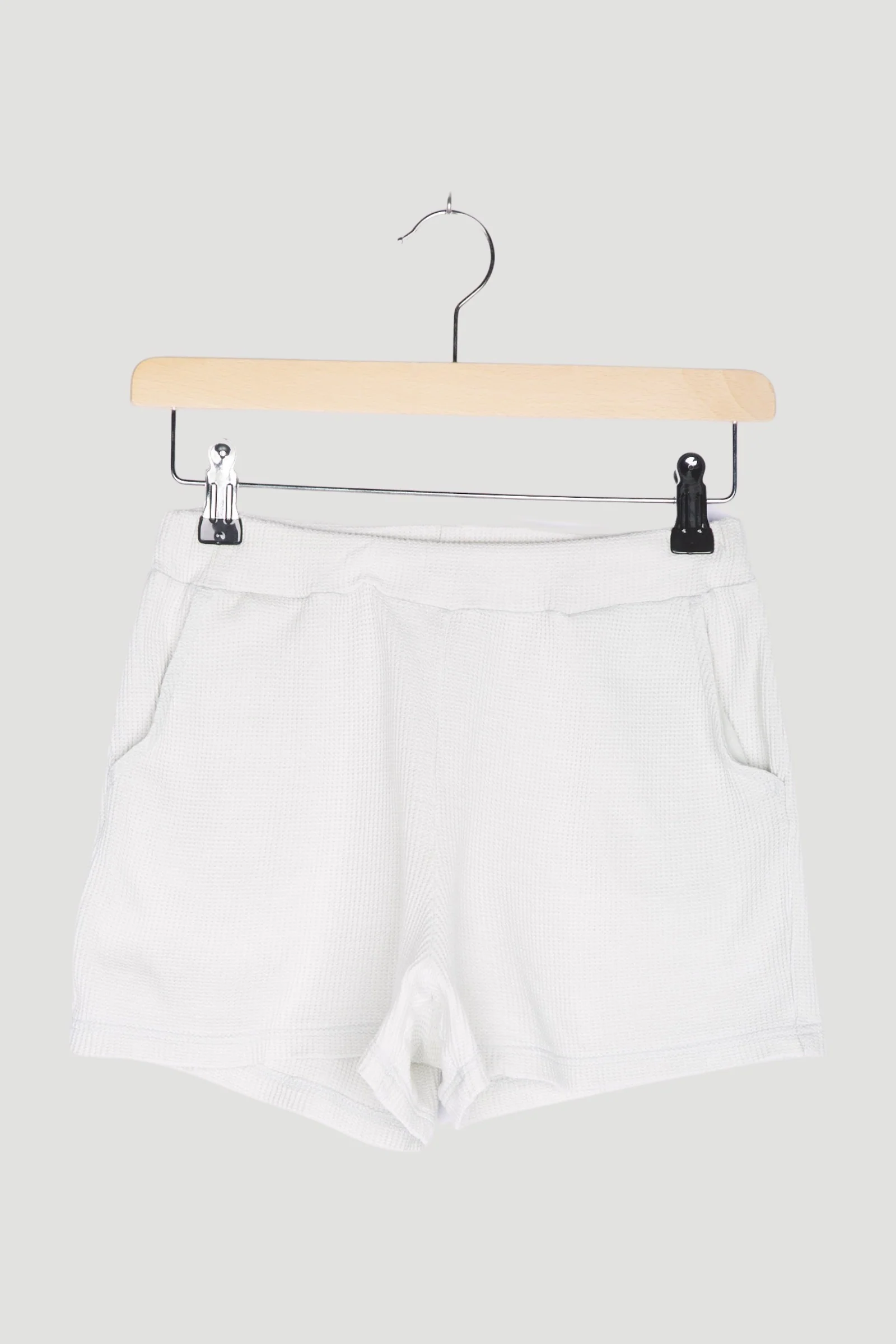 Secondhand Pflanzengefärbte Piqué-Shorts mit Kapok - Image 7