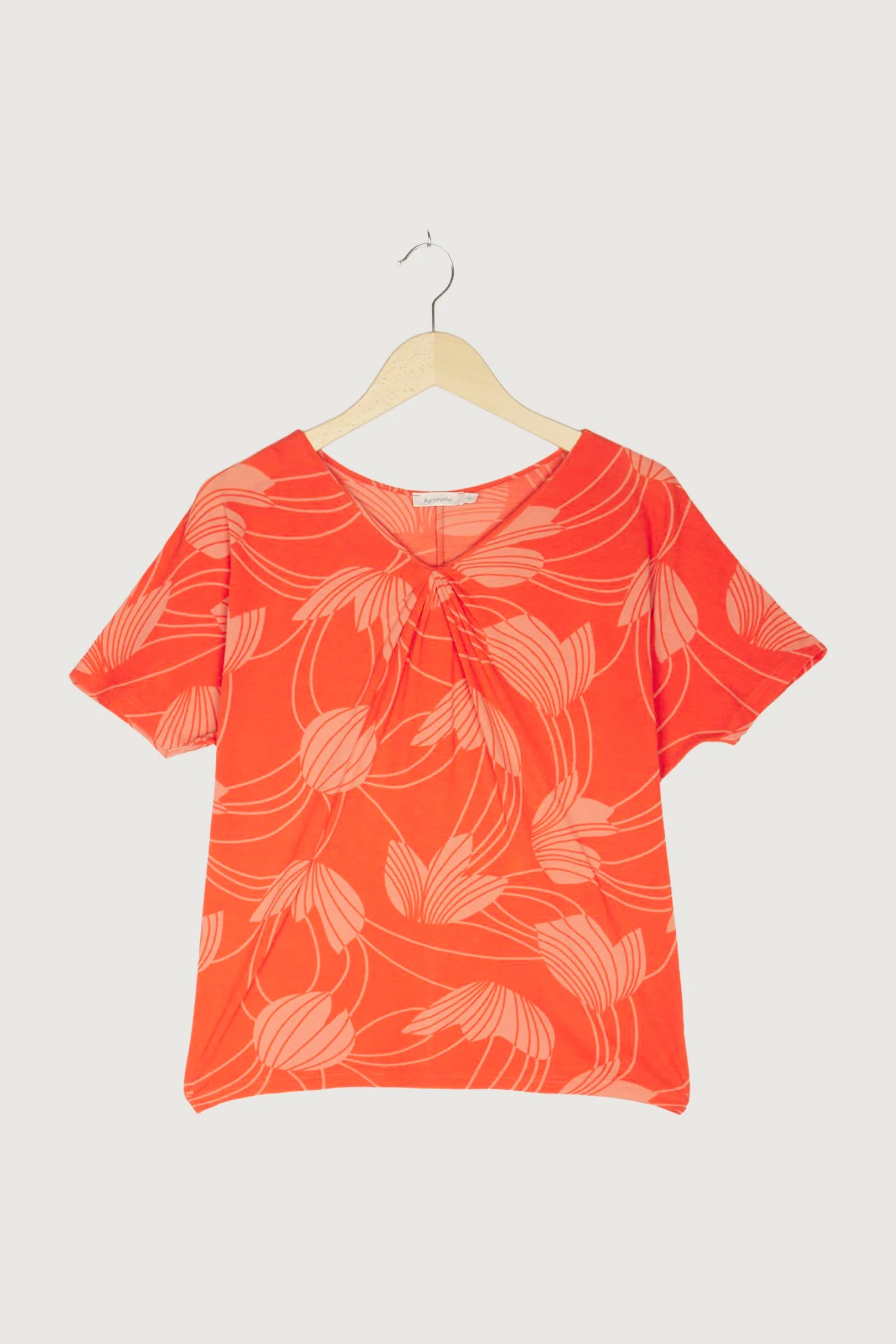 Secondhand Piquée-Shirt aus reiner Bio-Baumwolle
