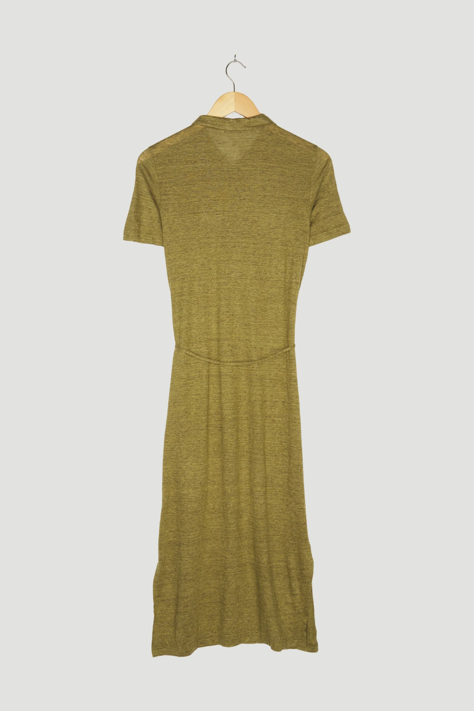 Secondhand Polo-Kleid aus reinem Leinen - Image 2