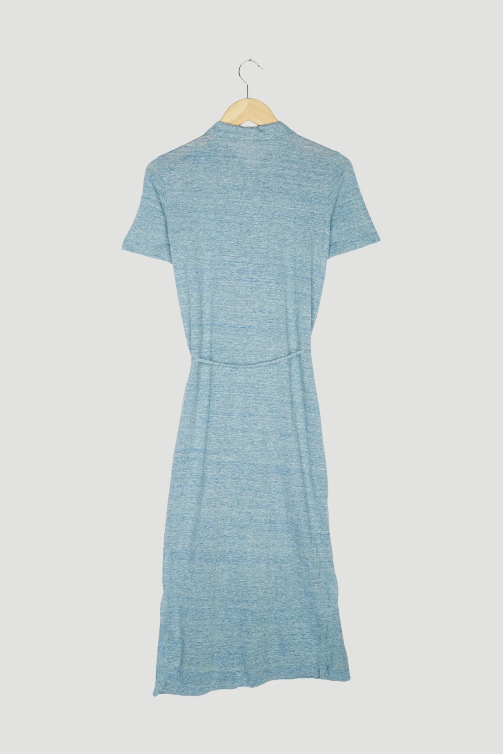 Secondhand Polo-Kleid aus reinem Leinen - Image 5