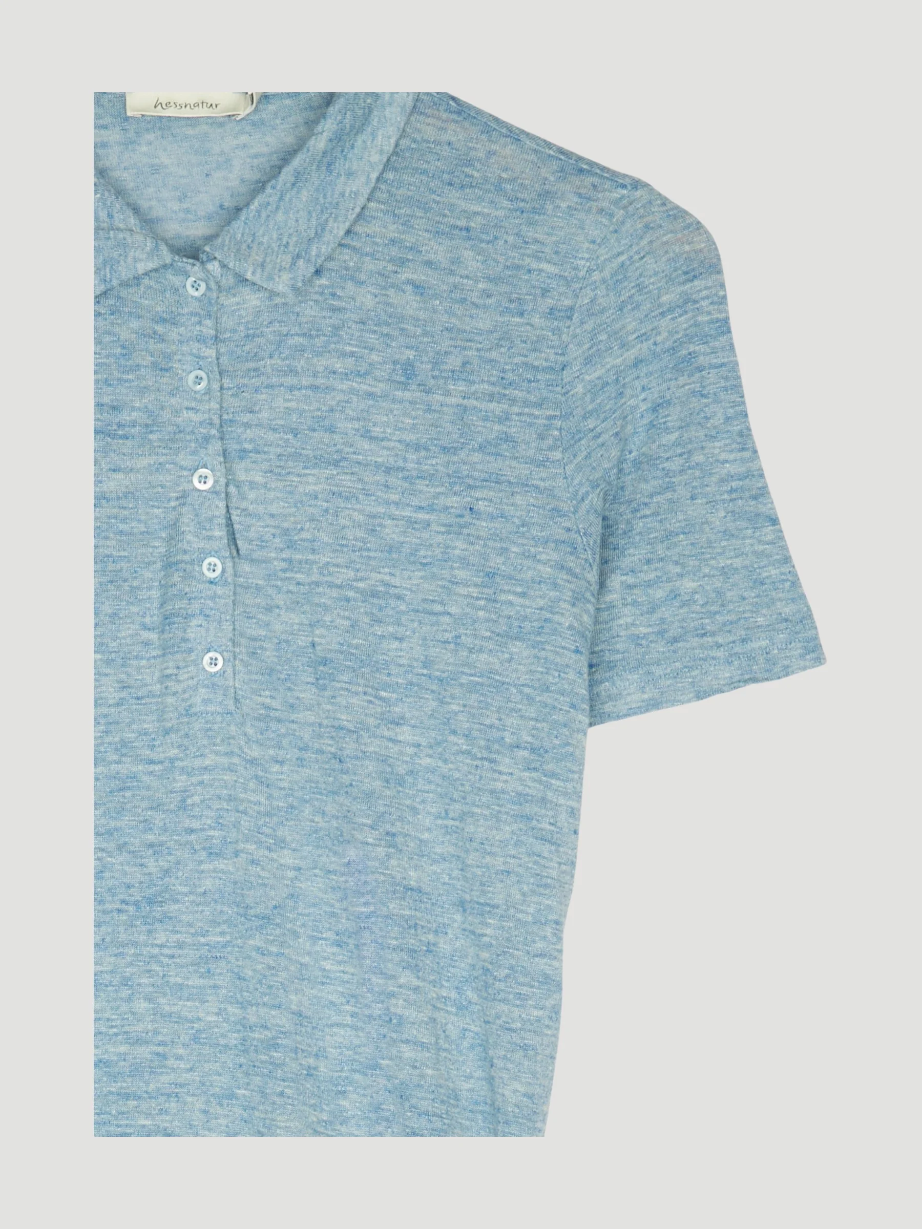 Secondhand Polo-Kleid aus reinem Leinen - Image 6