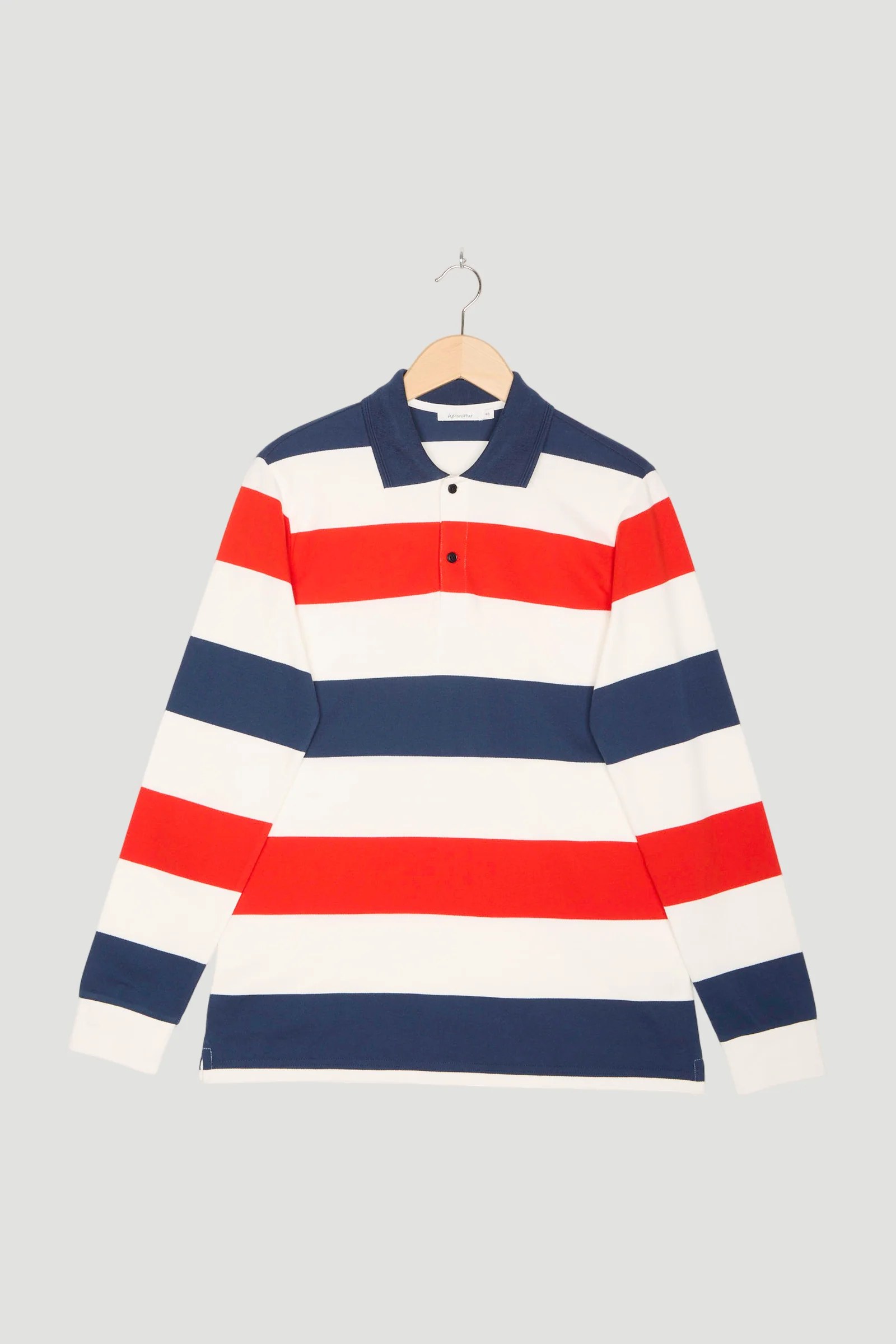 Secondhand Polo Langarm Regular aus reiner Bio-Baumwolle