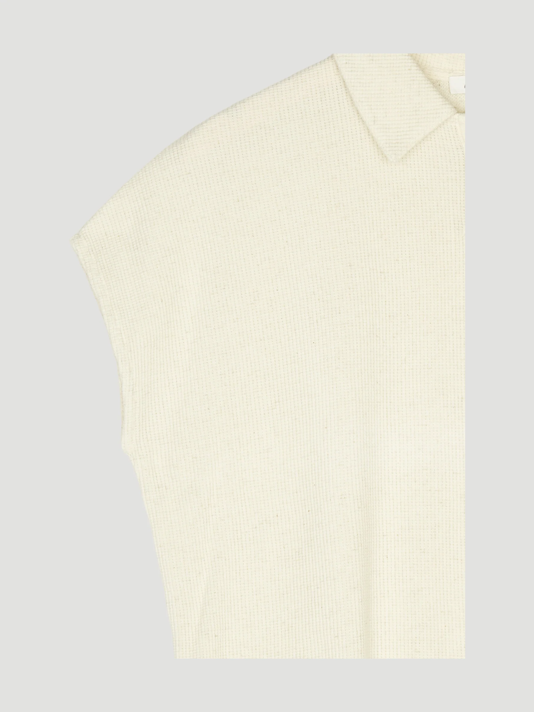 Secondhand Polo-Shirt aus Bio-Baumwolle mit Leinen - Image 3