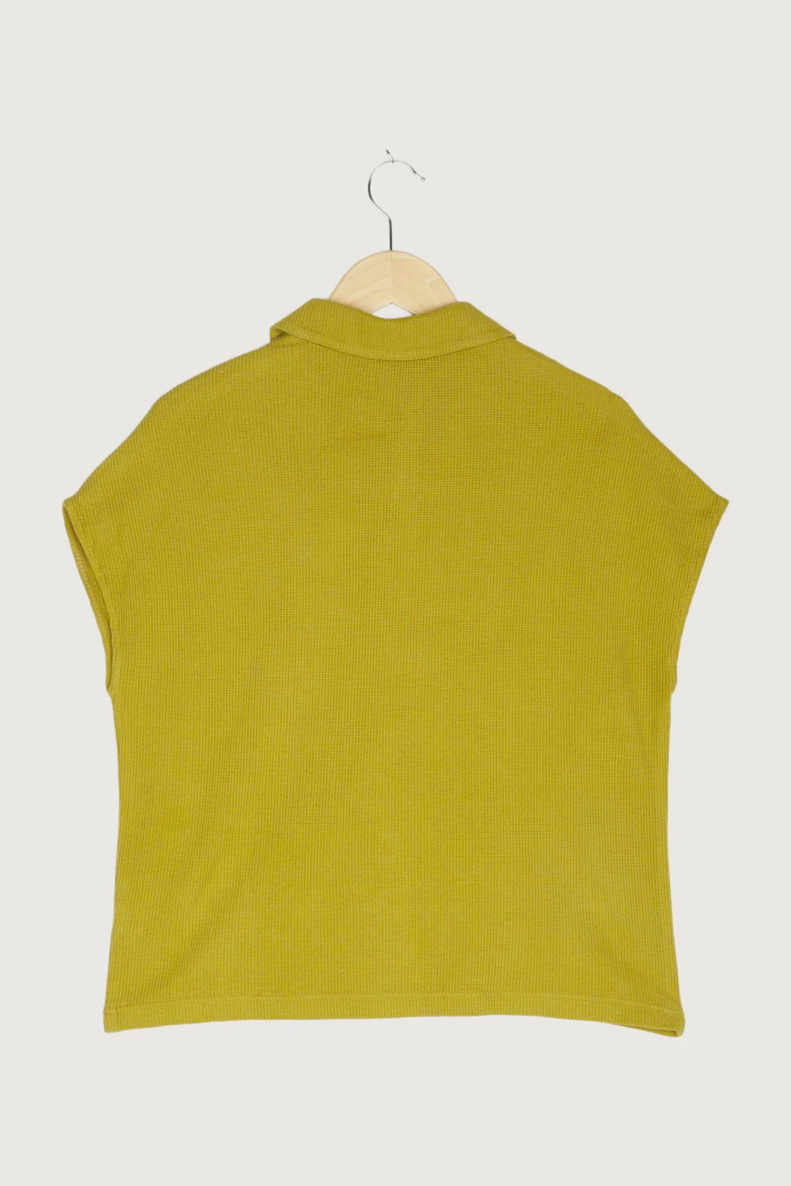 Secondhand Polo-Shirt aus Bio-Baumwolle mit Leinen - Image 5