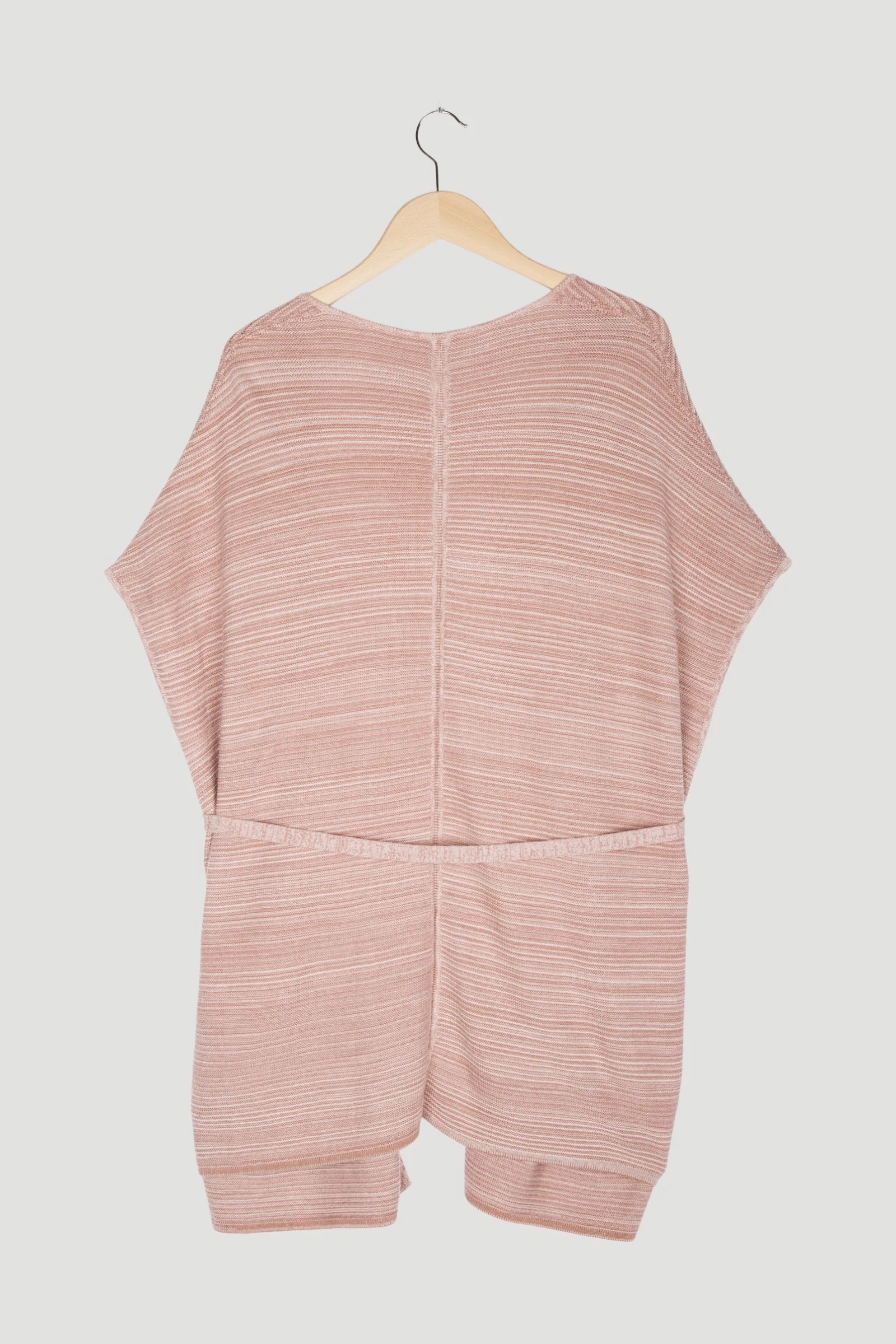 Secondhand Poncho aus Schurwolle mit Bio-Baumwolle - Image 2