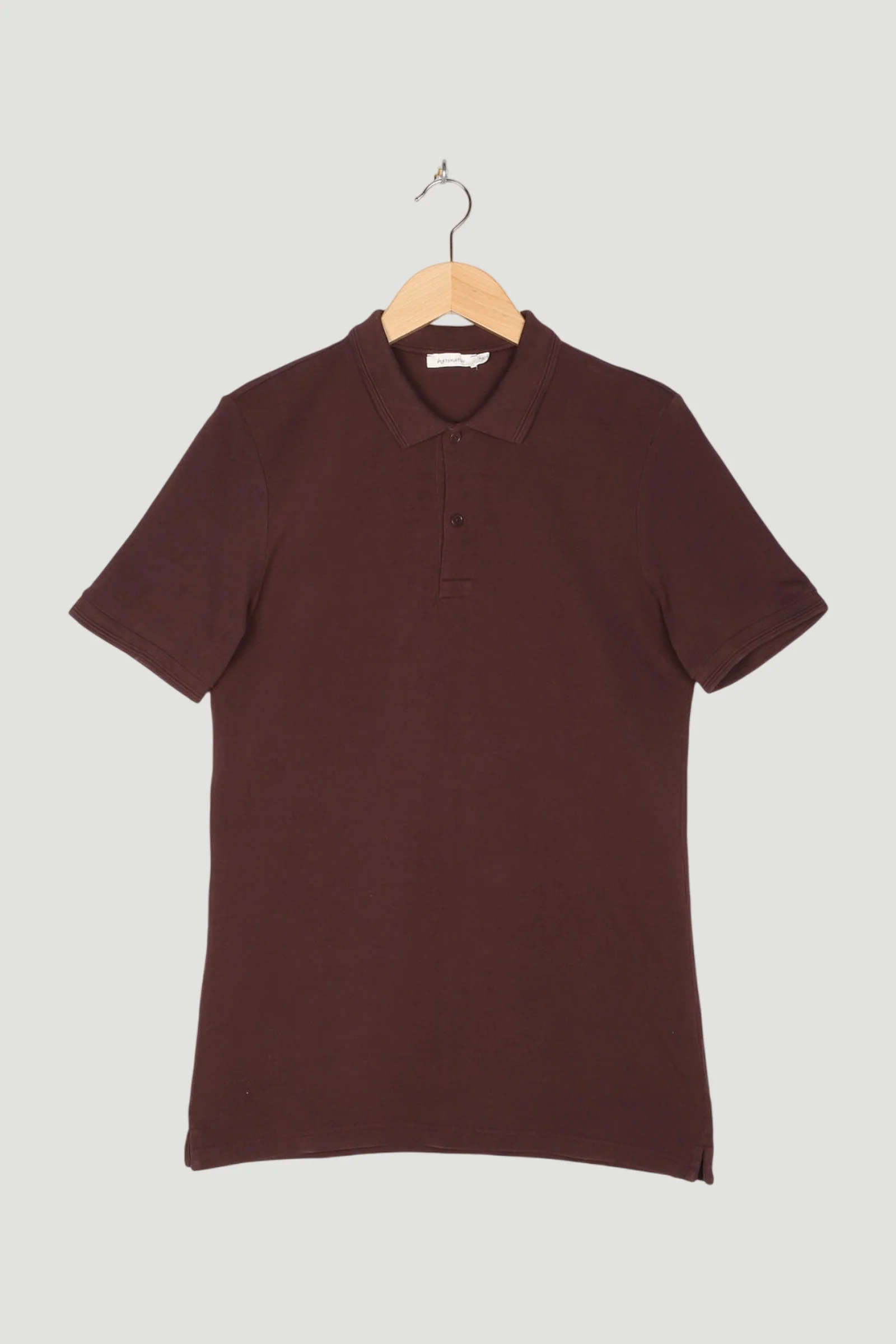 Secondhand Premium-Zwirn Poloshirt aus reiner Bio-Baumwolle