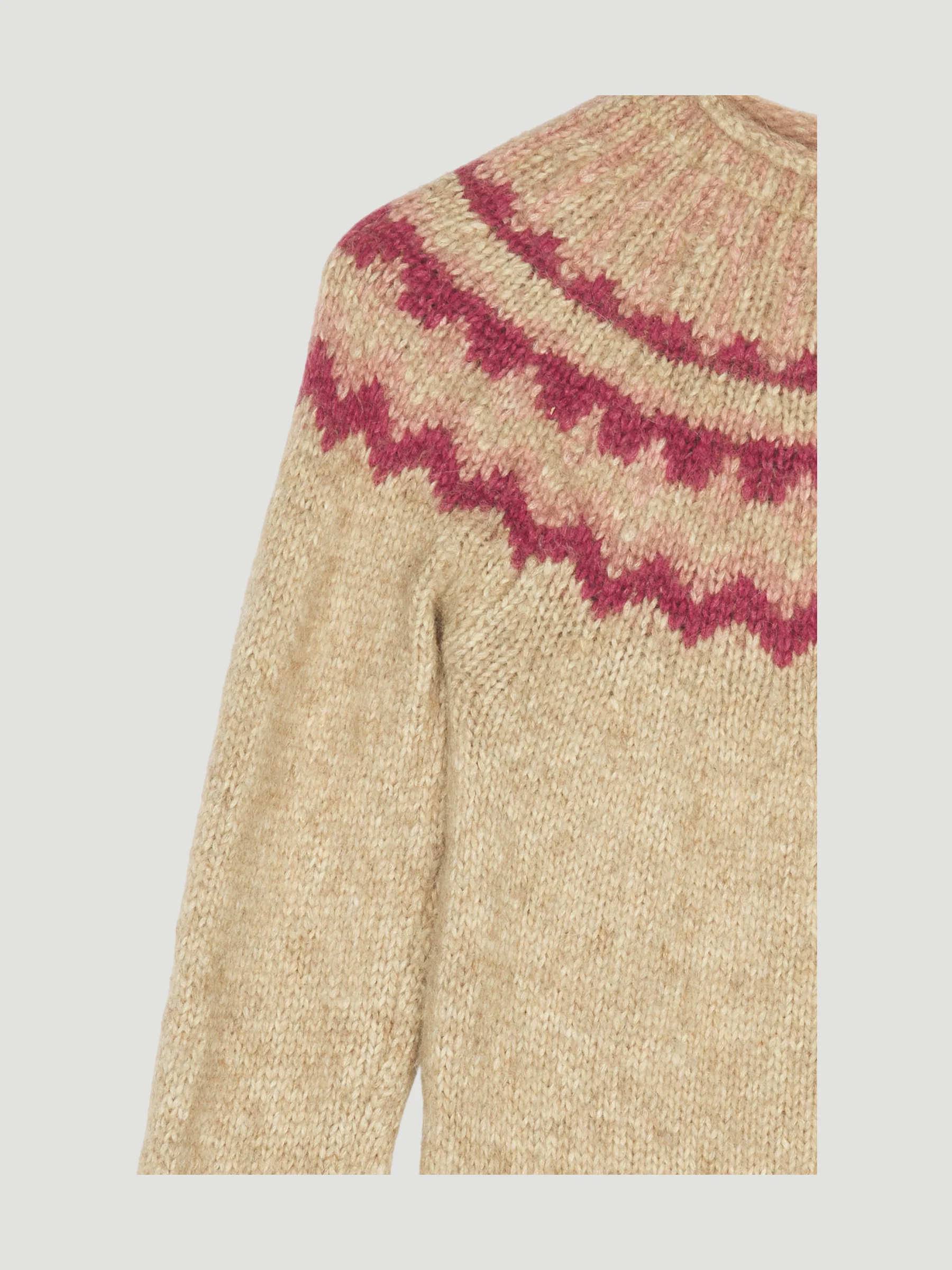 Secondhand Pullover aus Alpaka mit Baumwolle, Schurwolle und Seide - Image 3