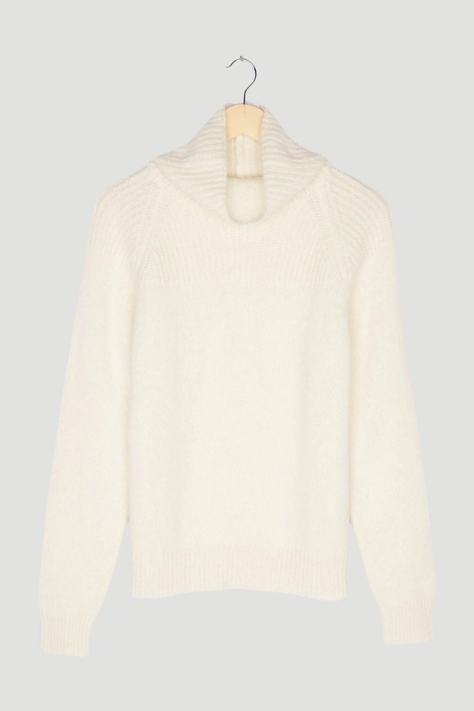 Secondhand Pullover aus Alpaka mit Seide und Mohair - Image 4
