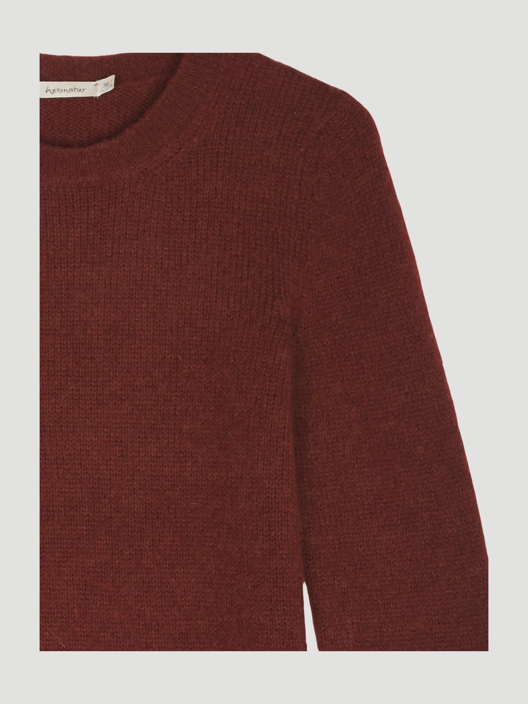 Secondhand Pullover aus Alpaka mit Seide und Mohair - Image 9