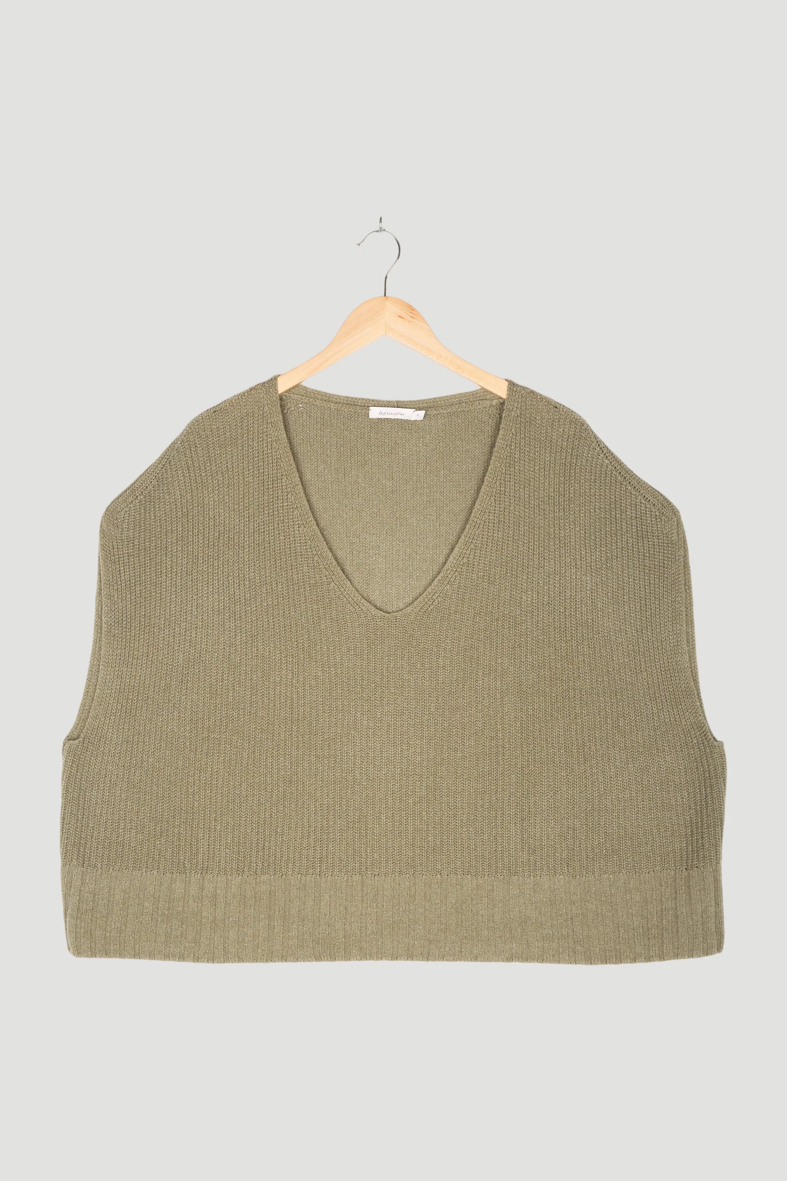 Secondhand Pullover aus Bio-Baumwolle mit Seide