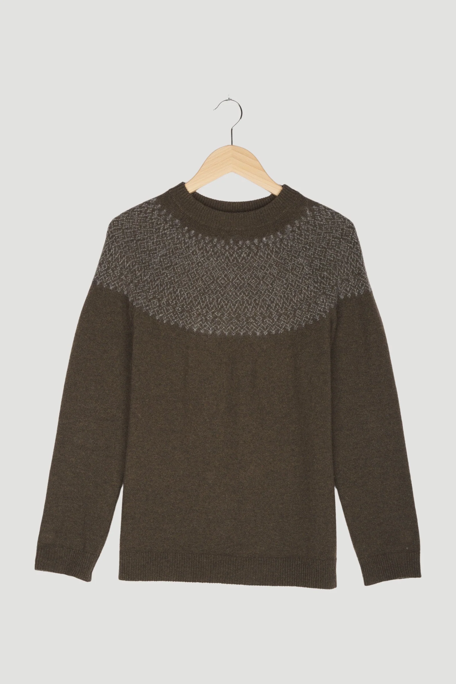 Secondhand Pullover aus Lambswool mit Alpaka
