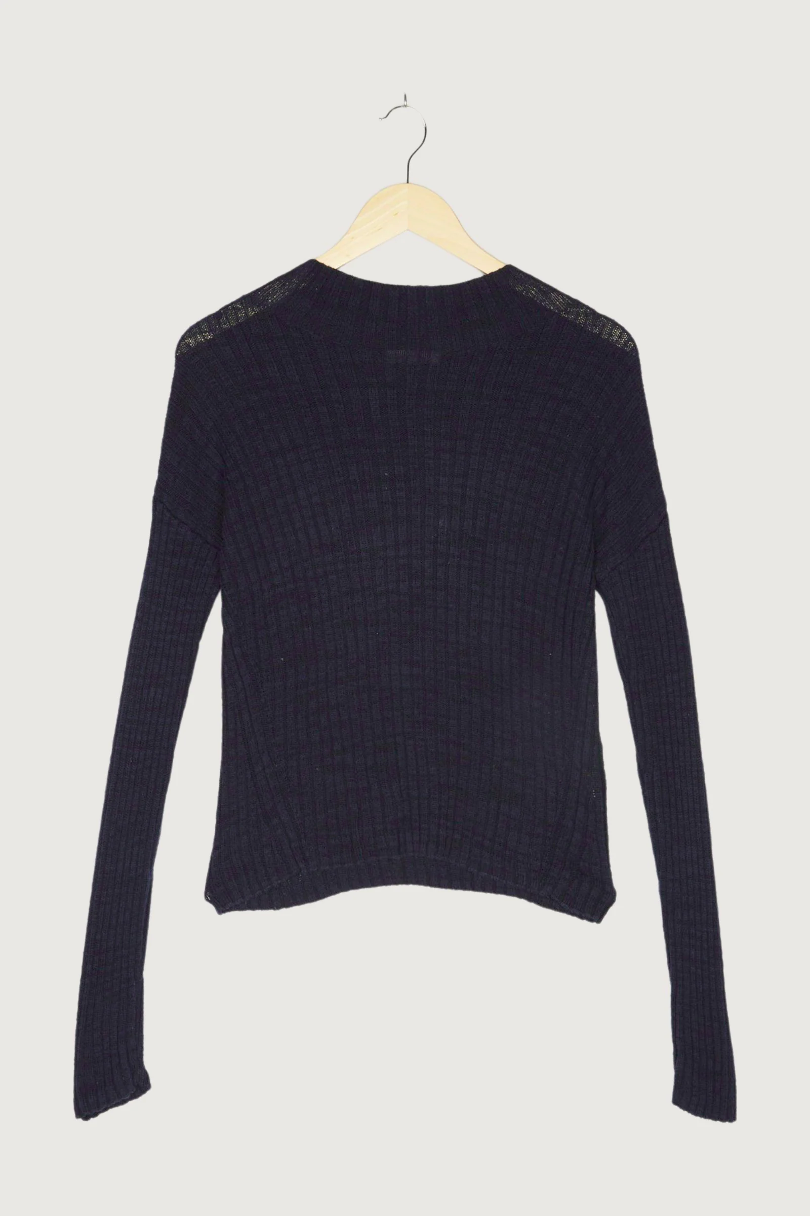 Secondhand Pullover aus Leinen mit Bio-Baumwolle - Image 4
