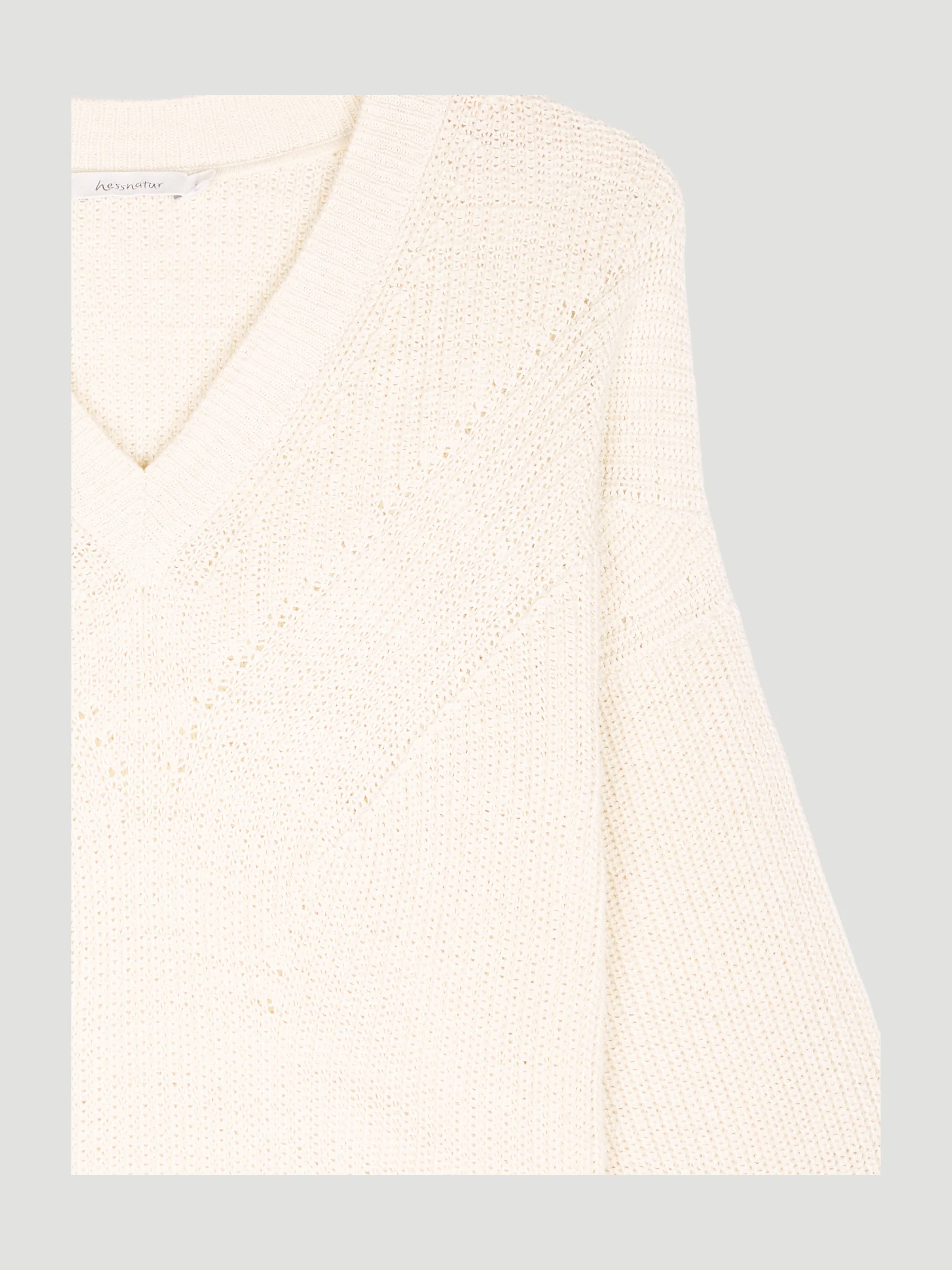 Secondhand Pullover aus Leinen mit Bio-Baumwolle - Image 3