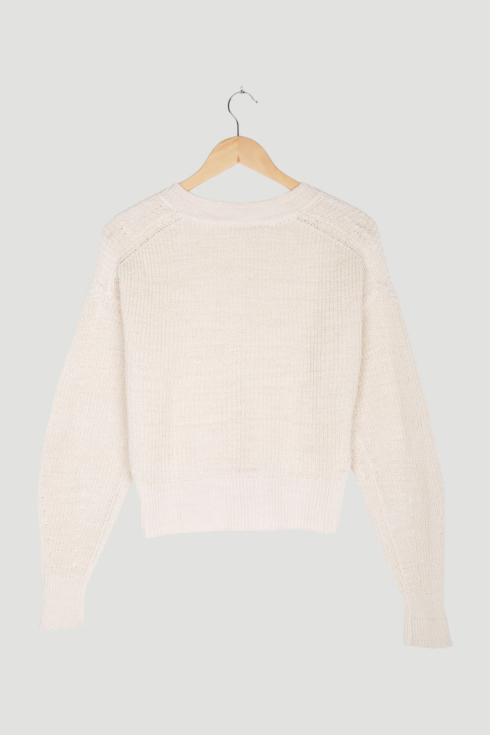 Secondhand Pullover aus Leinen mit Bio-Baumwolle - Image 8