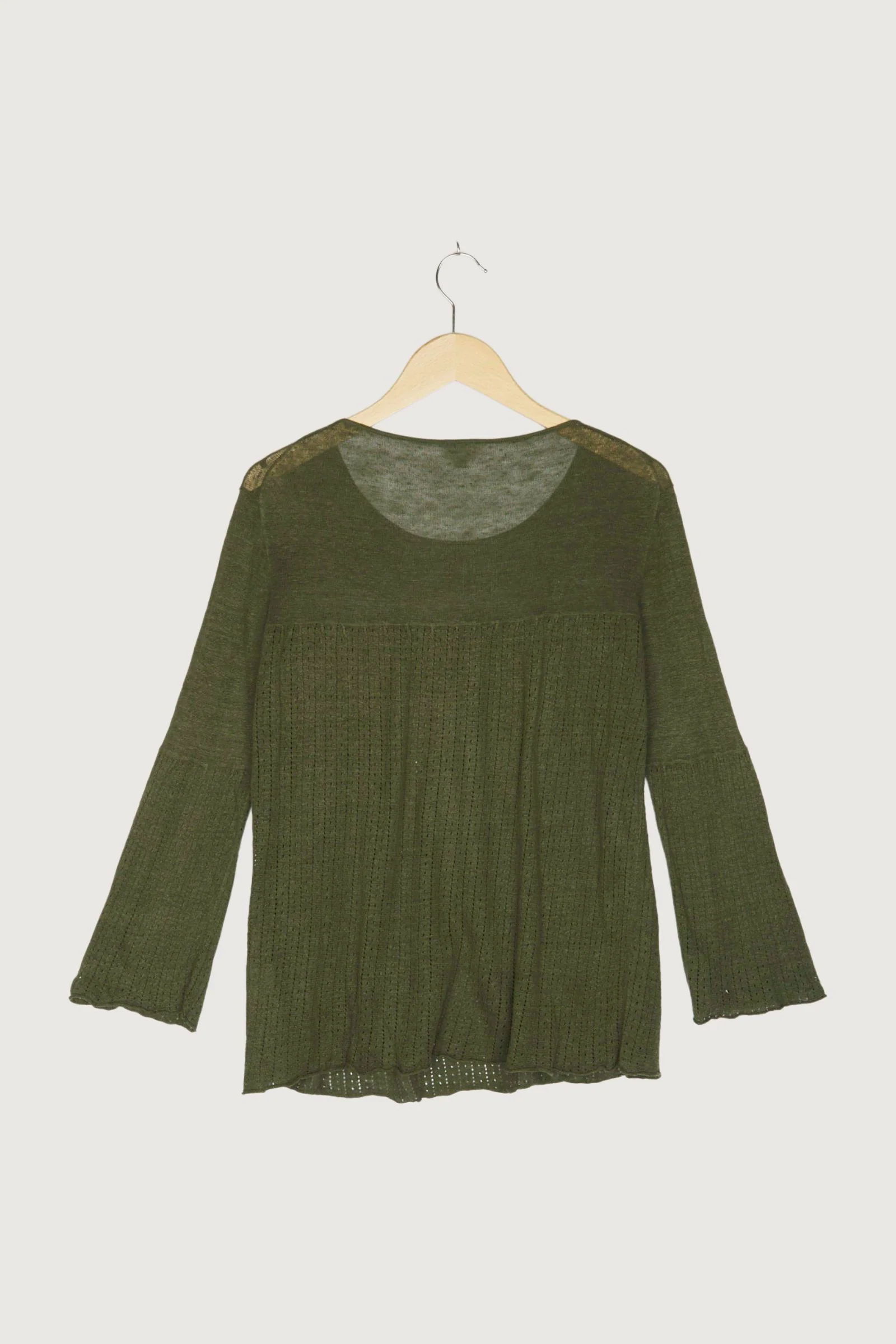 Secondhand Pullover aus Leinen mit Seide - Image 2