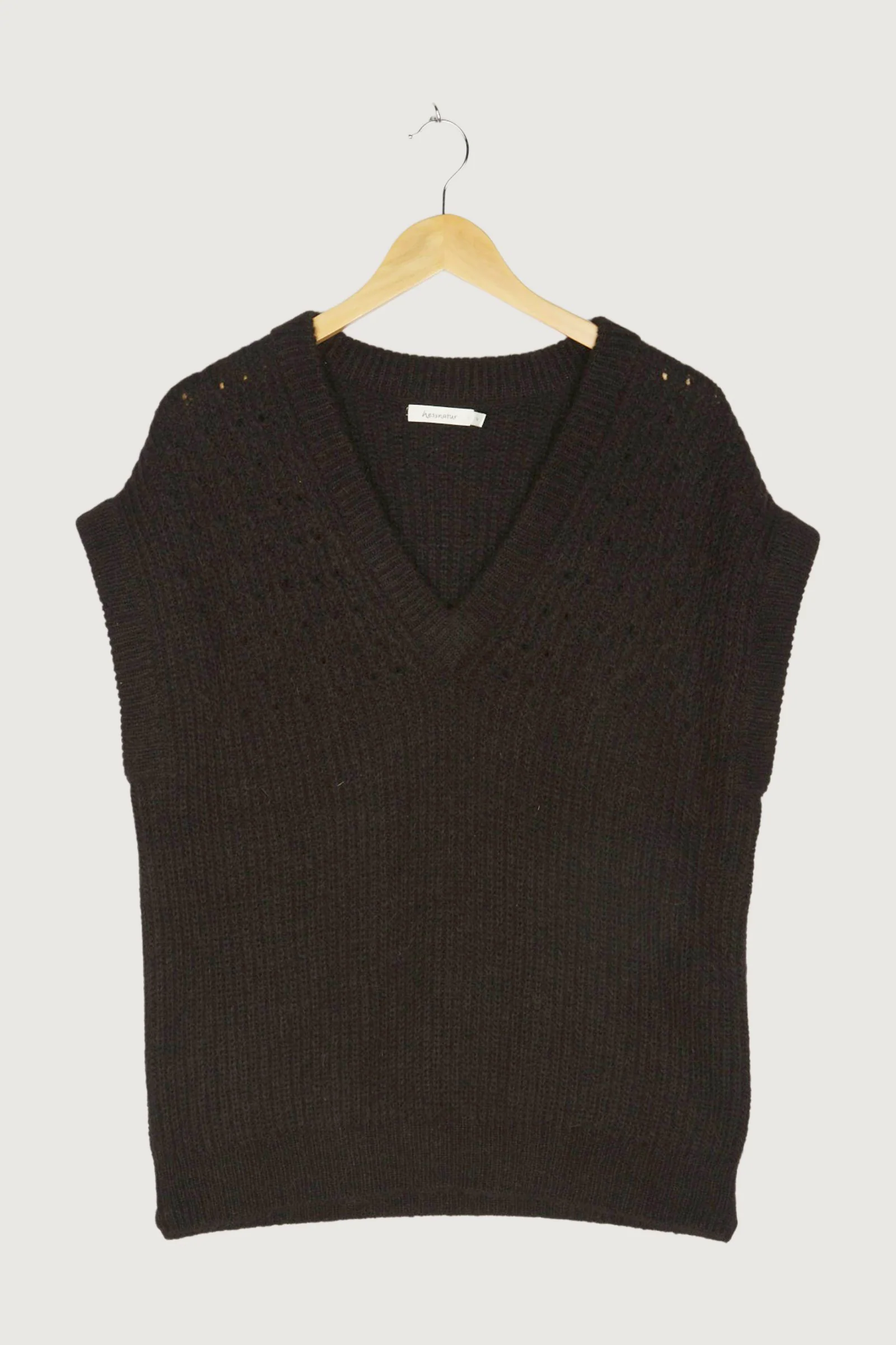 Secondhand Pullover aus reinem Alpaka - Image 6