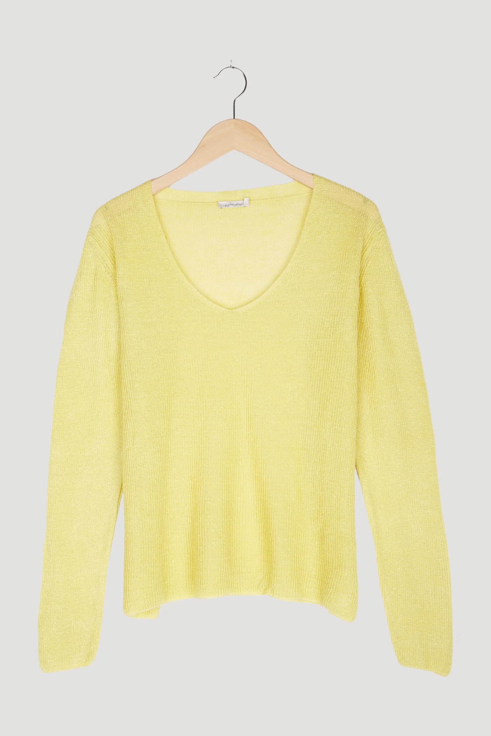 Secondhand Pullover aus reinem Bio-Leinen