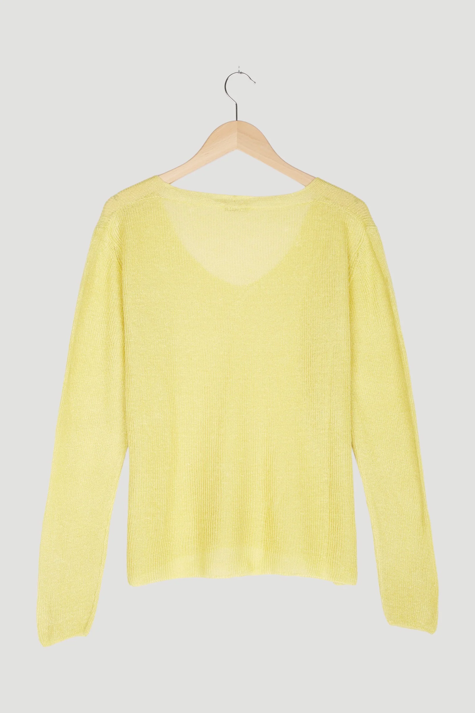 Secondhand Pullover aus reinem Bio-Leinen - Image 2
