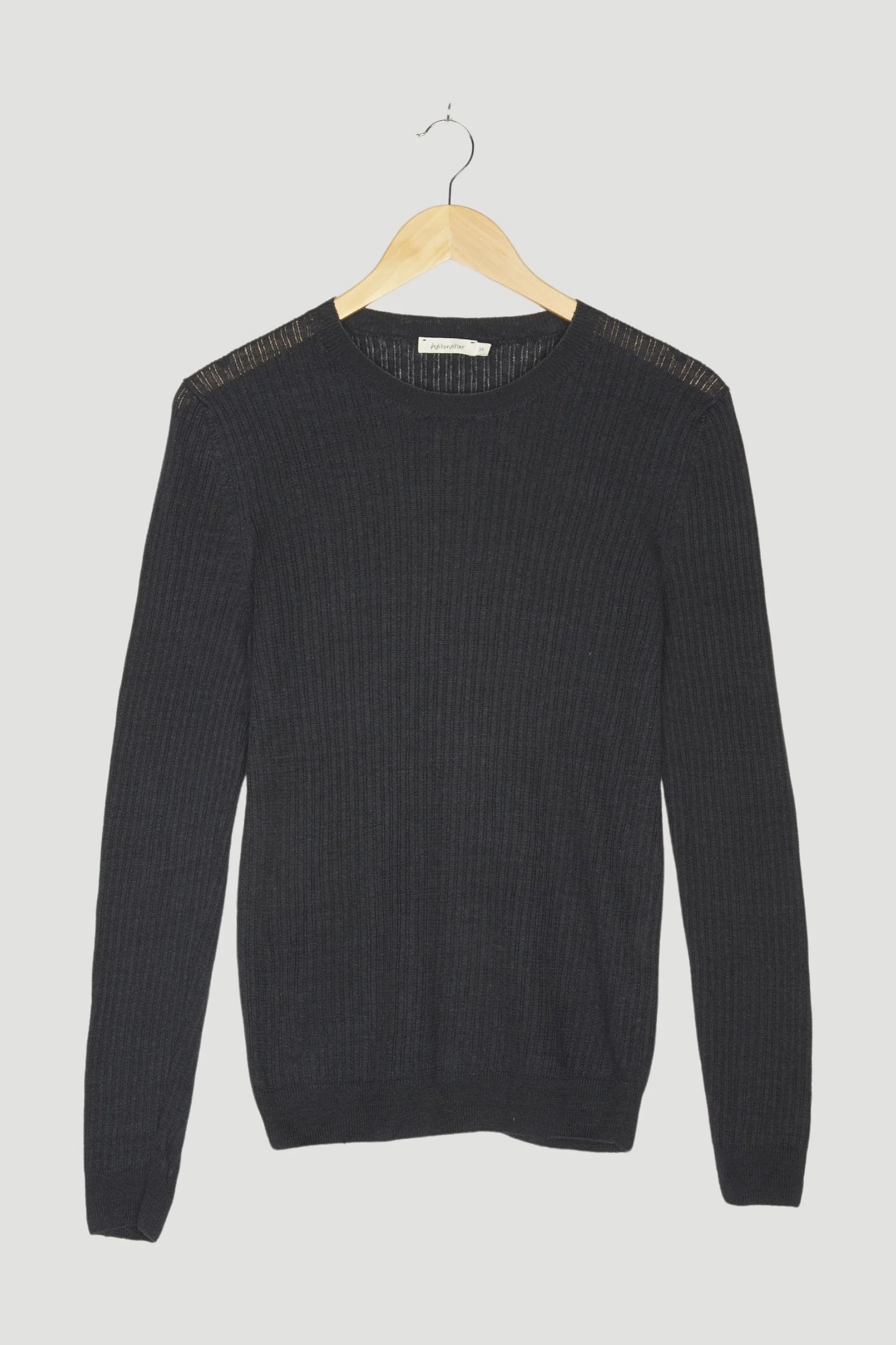 Secondhand Pullover aus reinem Bio-Leinen