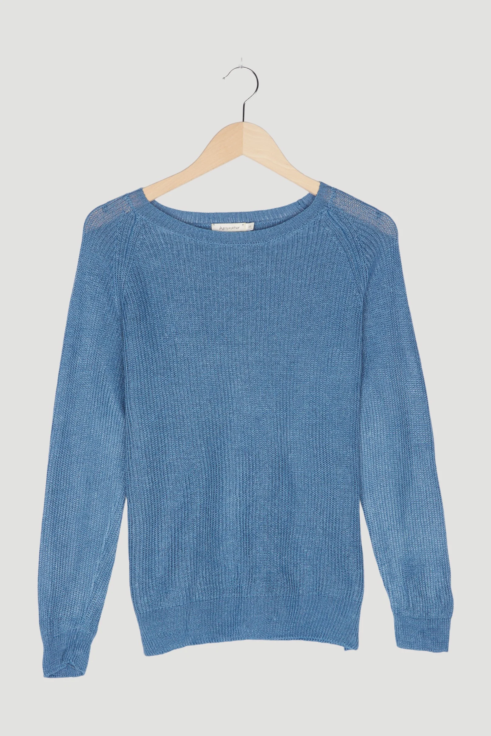 Secondhand Pullover aus reinem Bio-Leinen