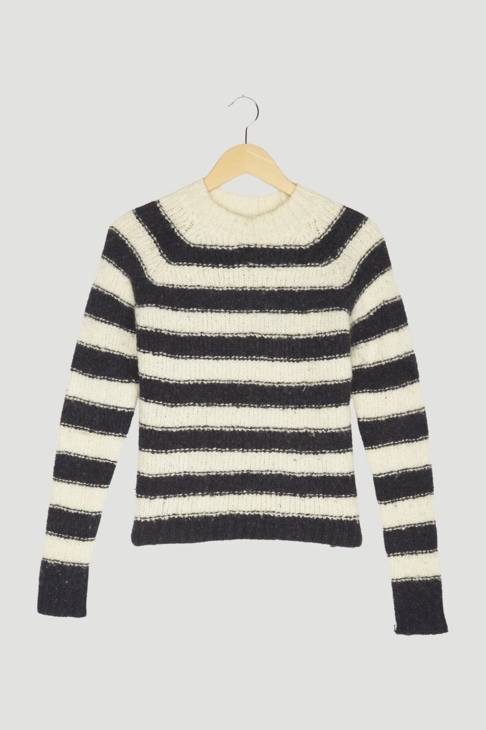 Secondhand Pullover aus Schurwolle mit Alpaka
