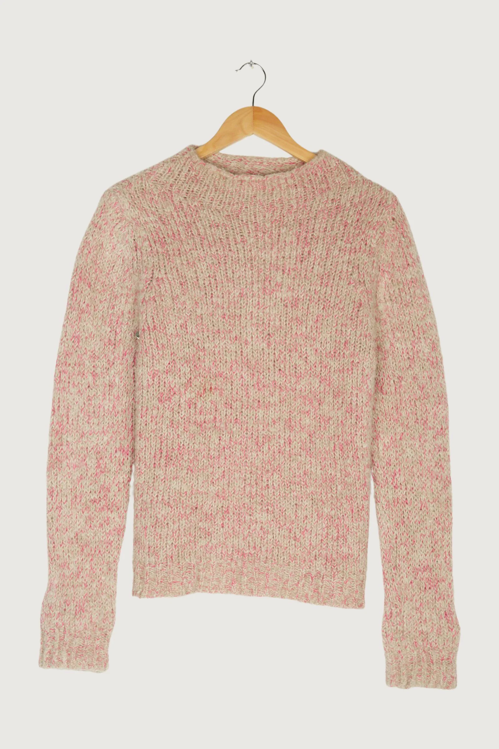 Secondhand Pullover aus Schurwolle mit Alpaka und Bio-Baumwolle