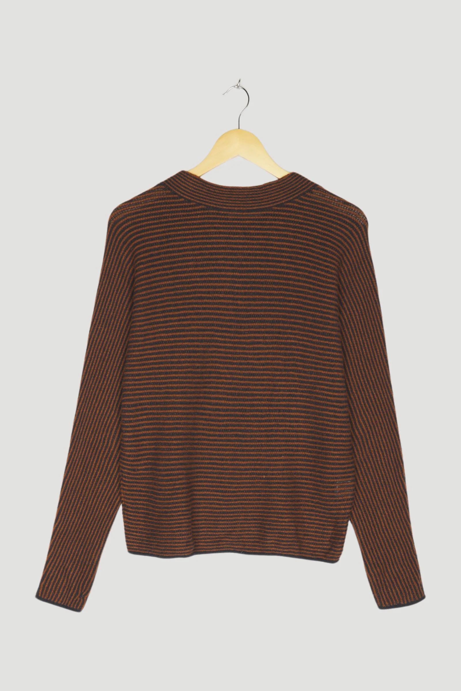 Secondhand Pullover aus Schurwolle mit Bio-Baumwolle und Kaschmir
