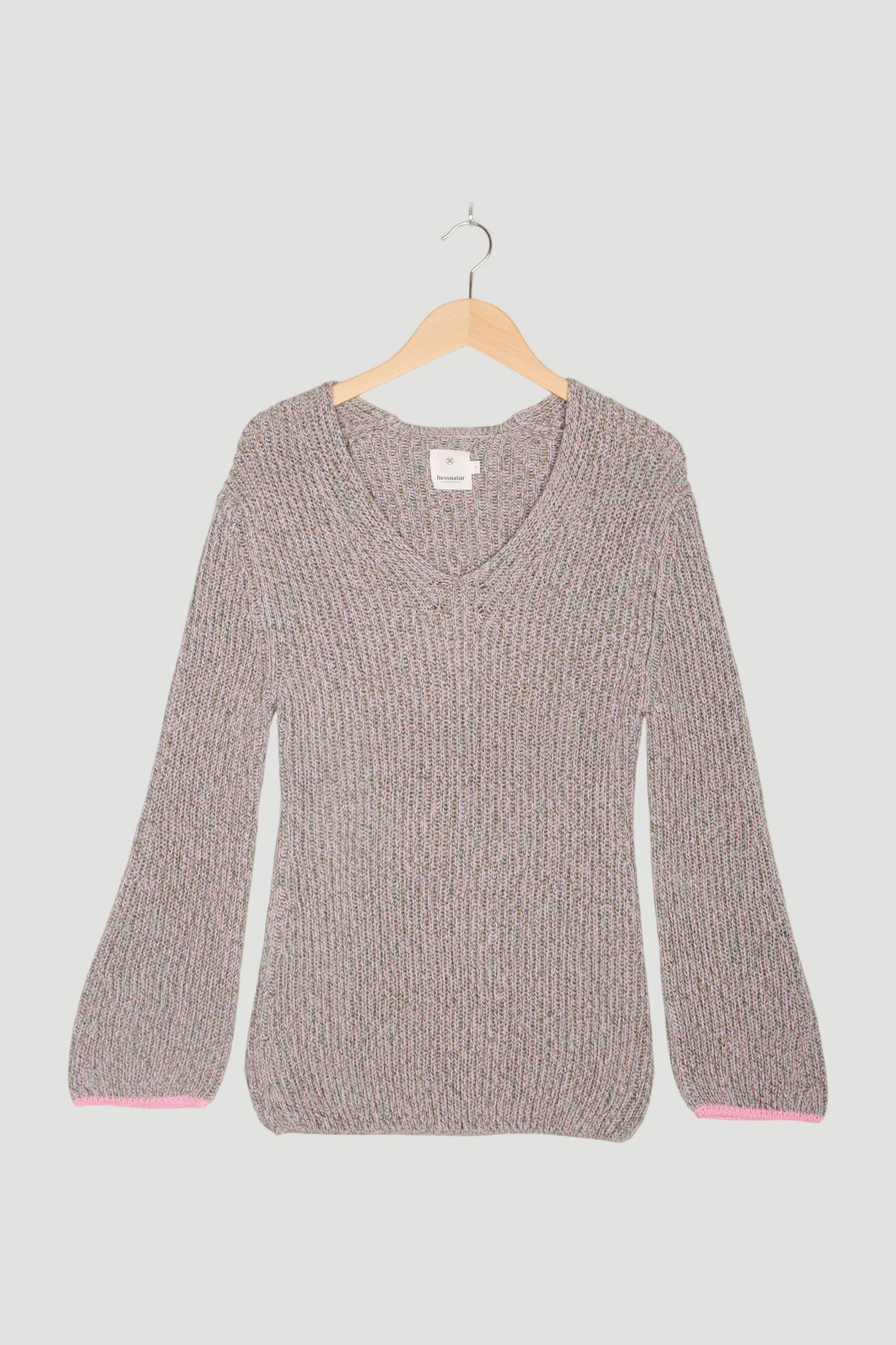 Secondhand Pullover Relaxed aus Bio-Baumwolle mit Bio-Merinowolle