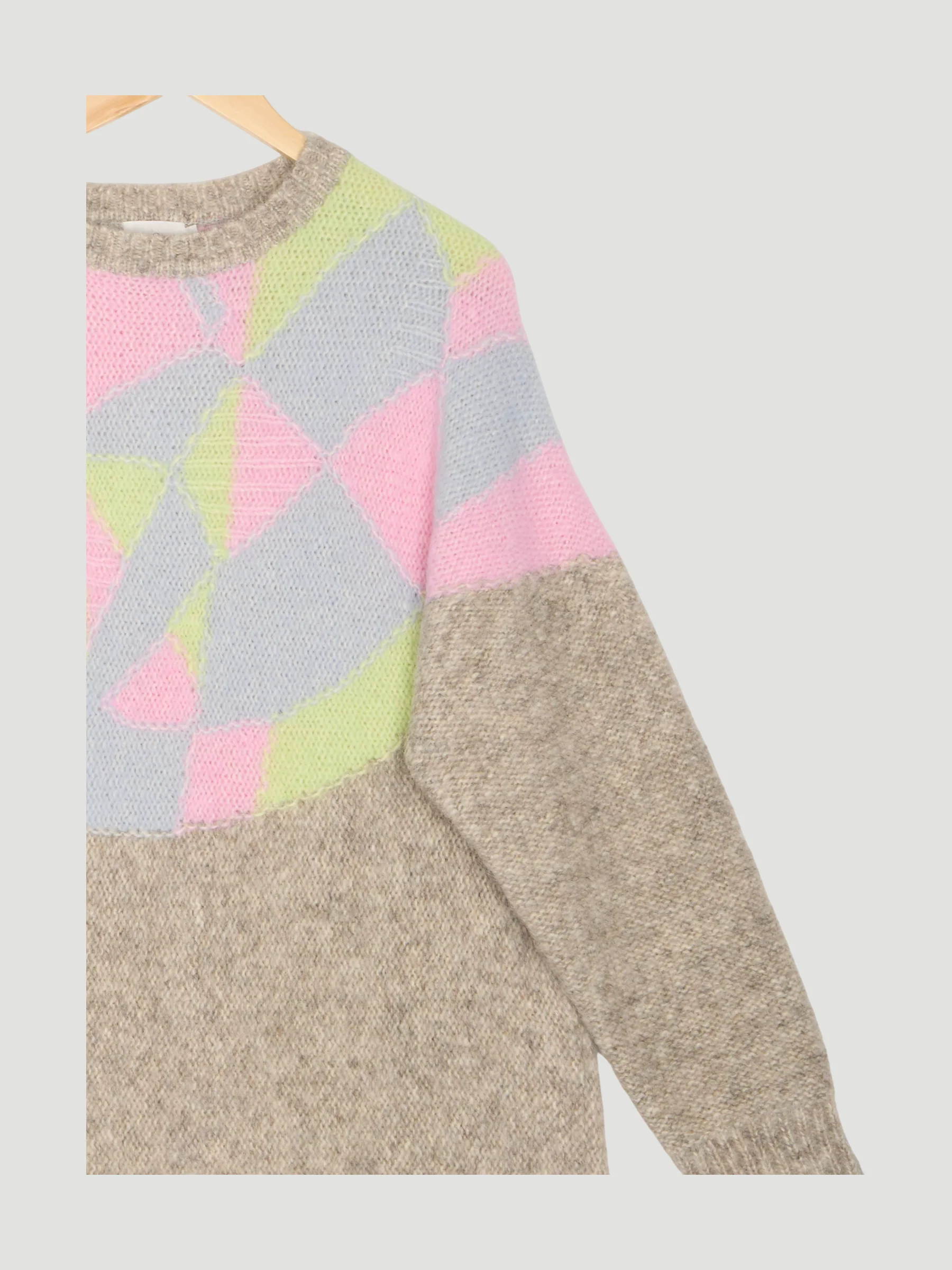 Secondhand Pullover Relaxed aus reiner Bio-Baumwolle mit Alpaka - Image 3
