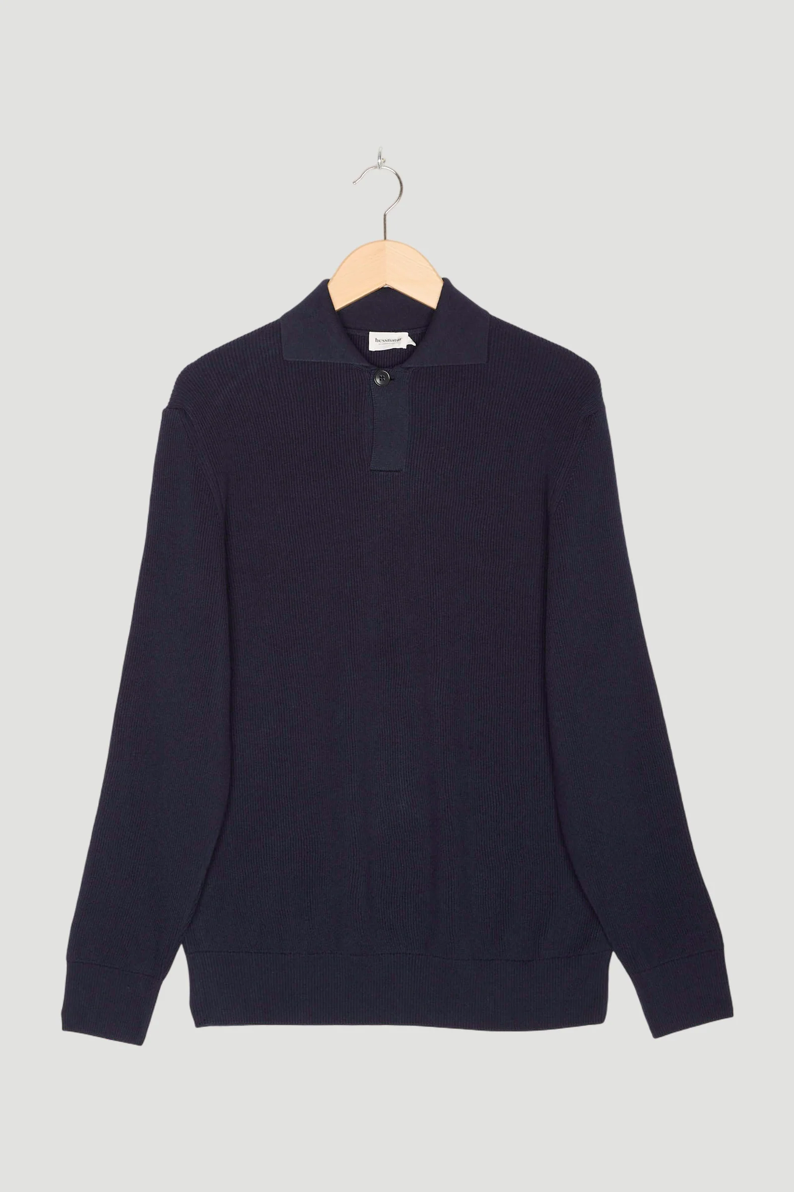 Secondhand Pullover Smart Polo aus reiner Bio-Baumwolle mit Schurwolle - Image 4