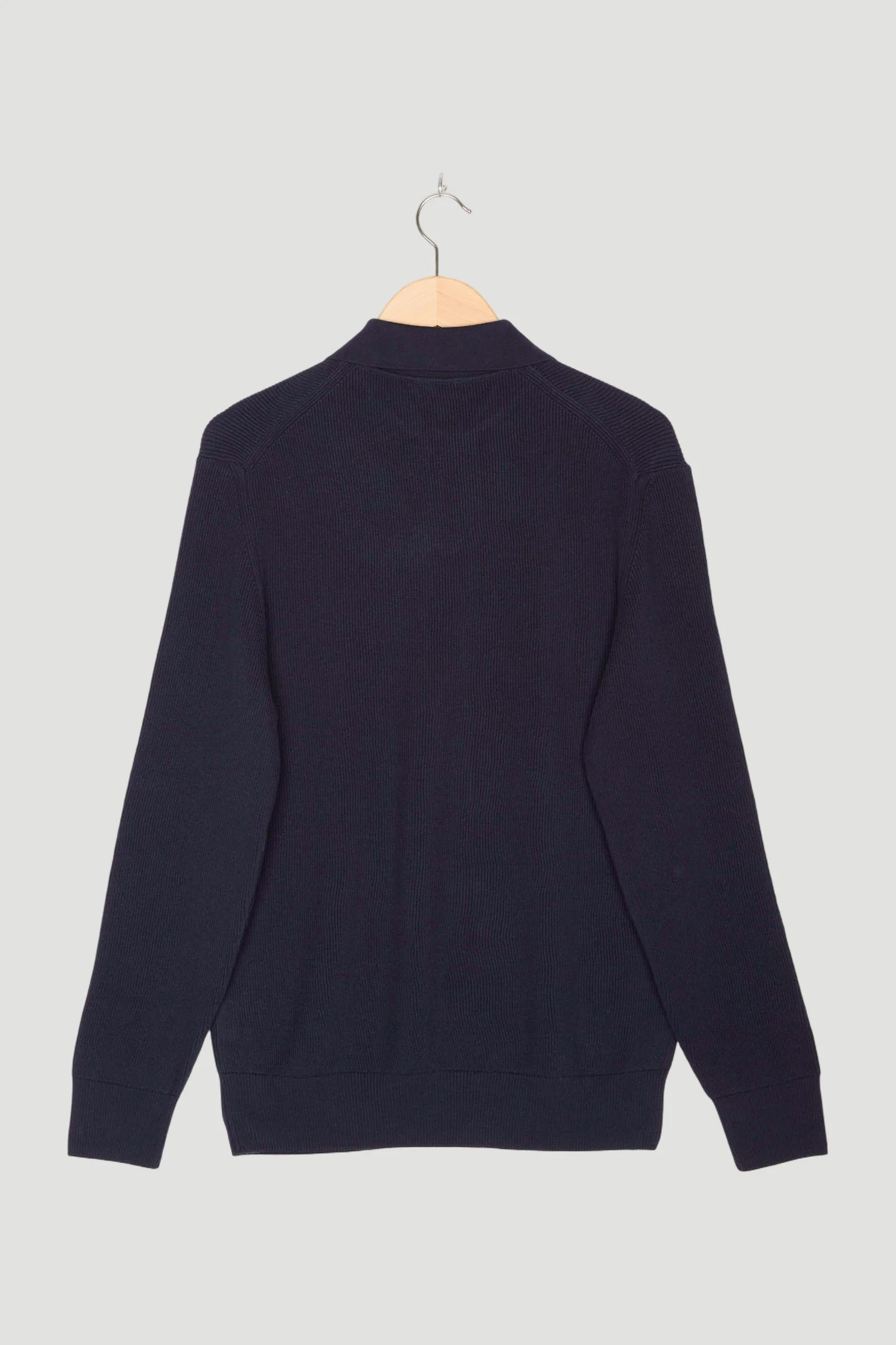 Secondhand Pullover Smart Polo aus reiner Bio-Baumwolle mit Schurwolle - Image 5