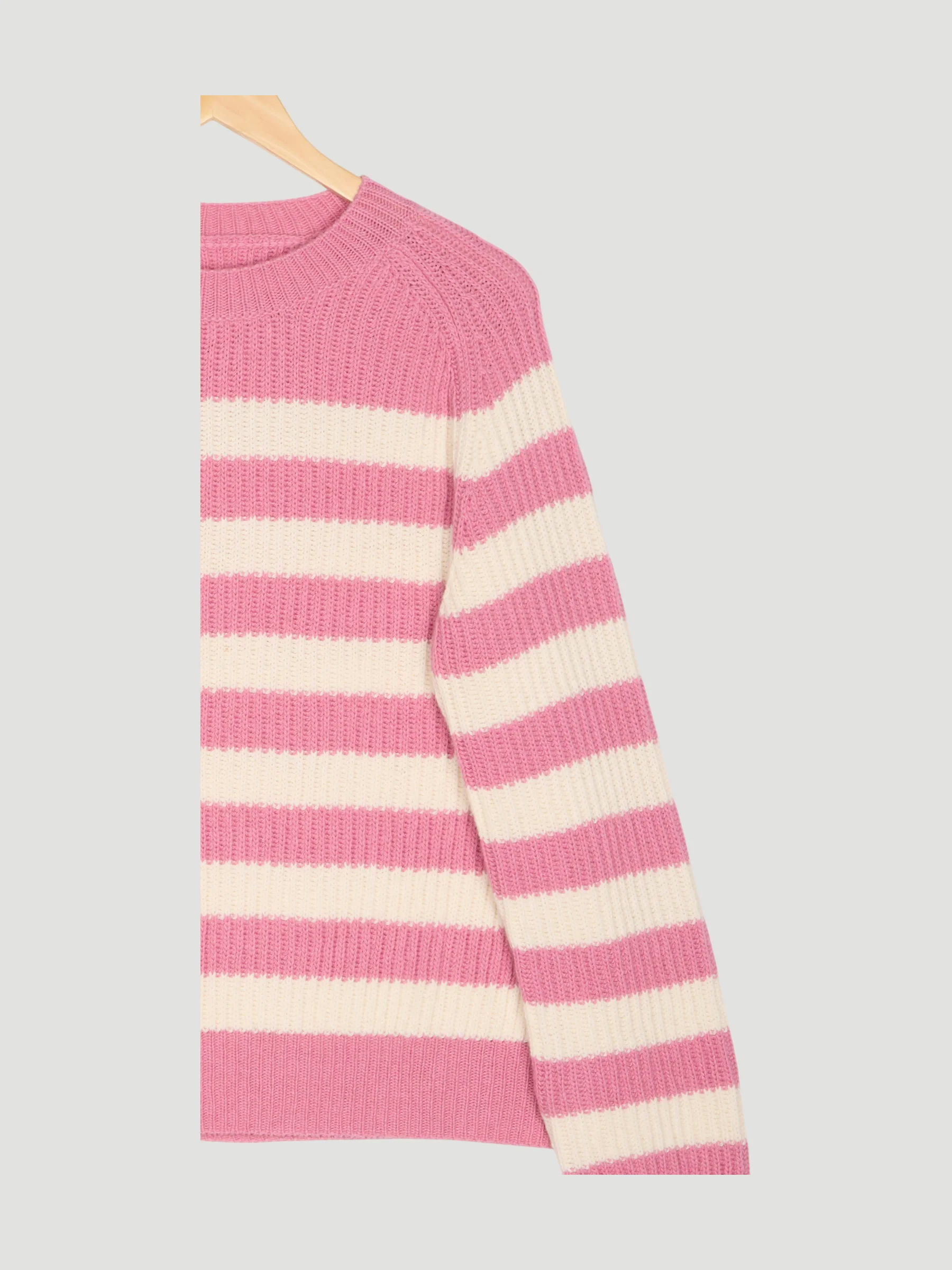 Secondhand Pullover Streifen Relaxed mit Bio-Merinowolle - Image 12