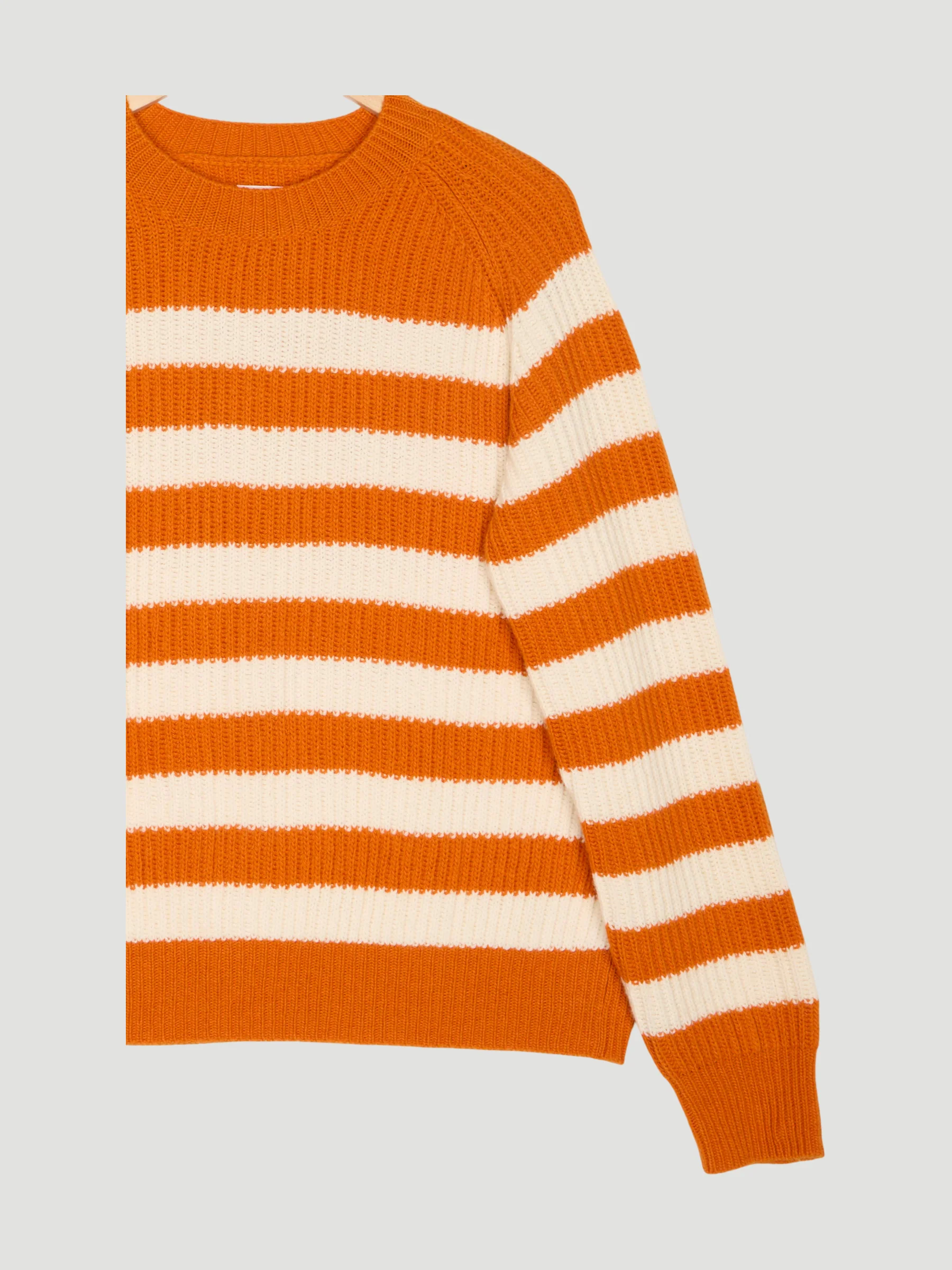 Secondhand Pullover Streifen Relaxed mit Bio-Merinowolle - Image 3