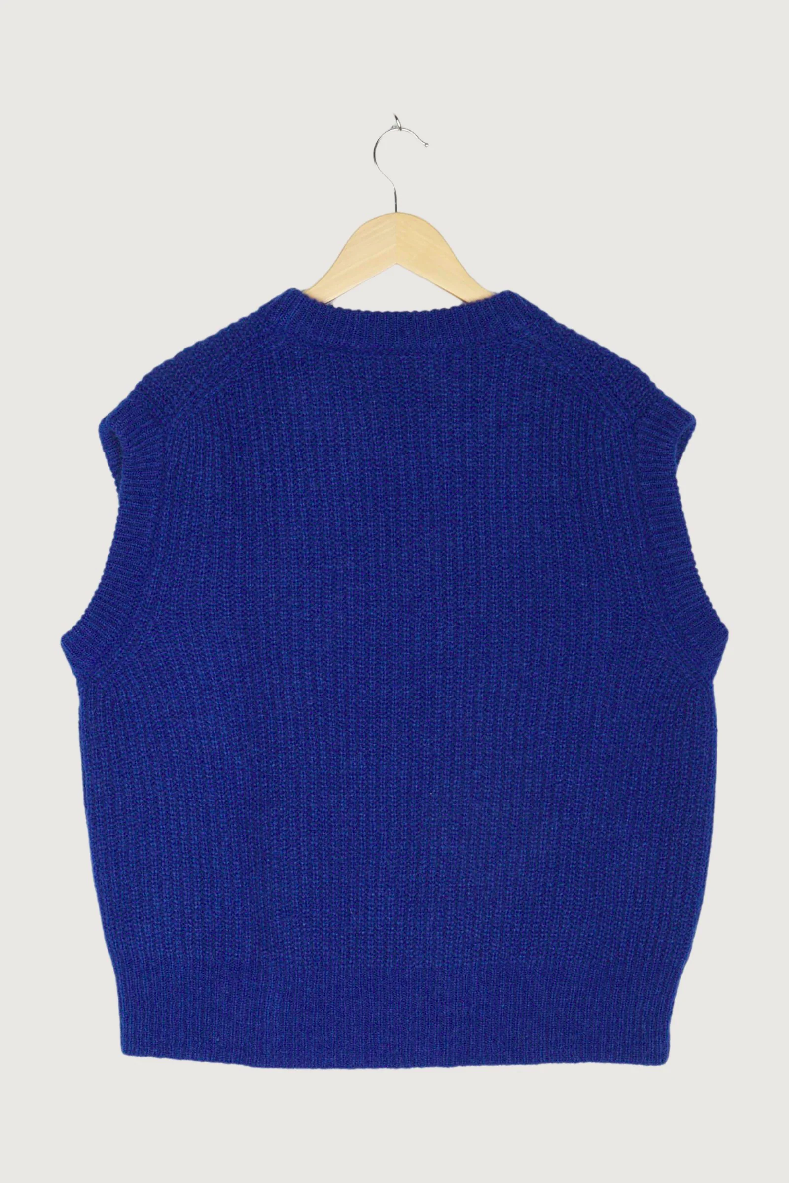 Secondhand Pullunder aus Alpaka mit Seide und Mohair - Image 2
