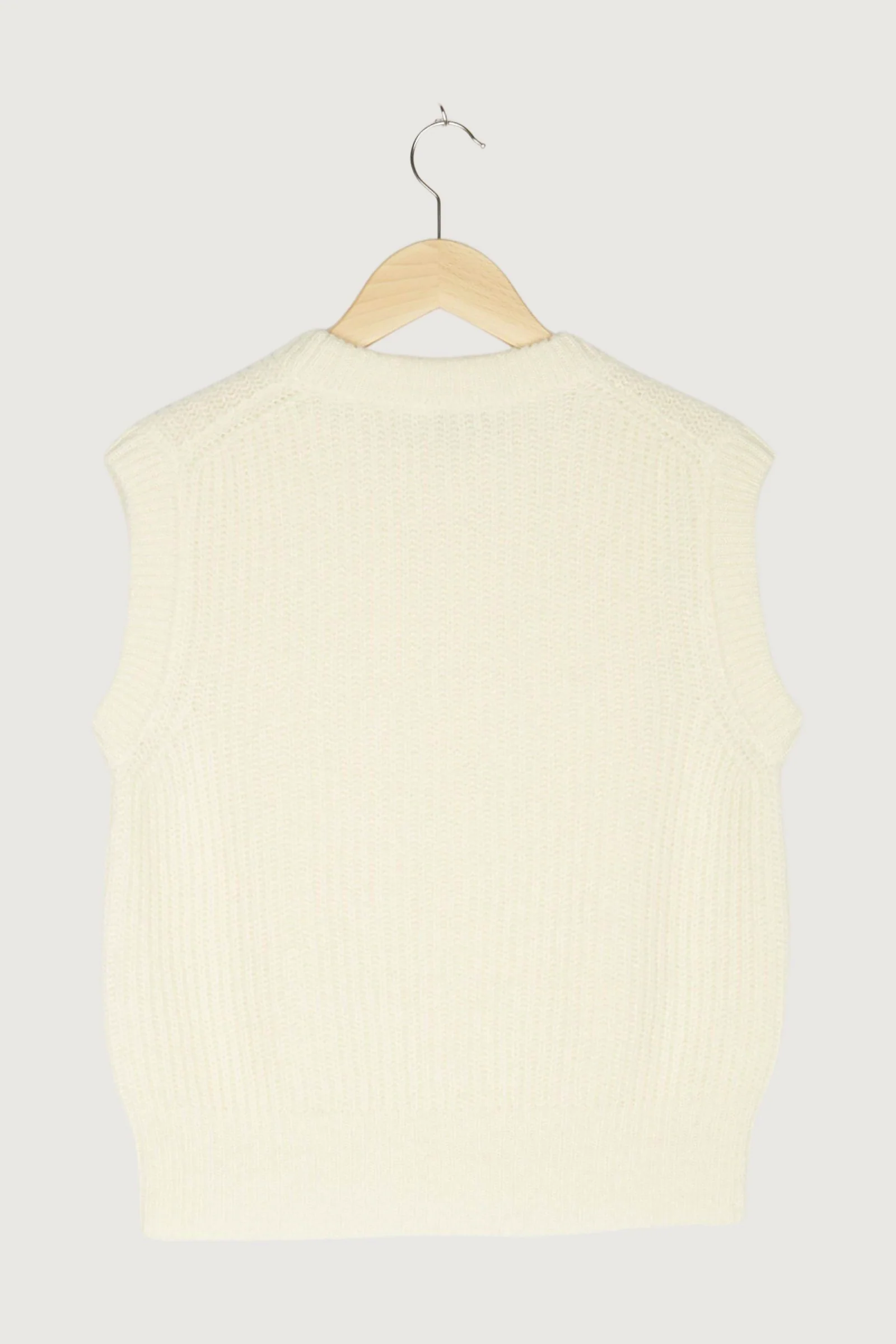 Secondhand Pullunder aus Alpaka mit Seide und Mohair - Image 5