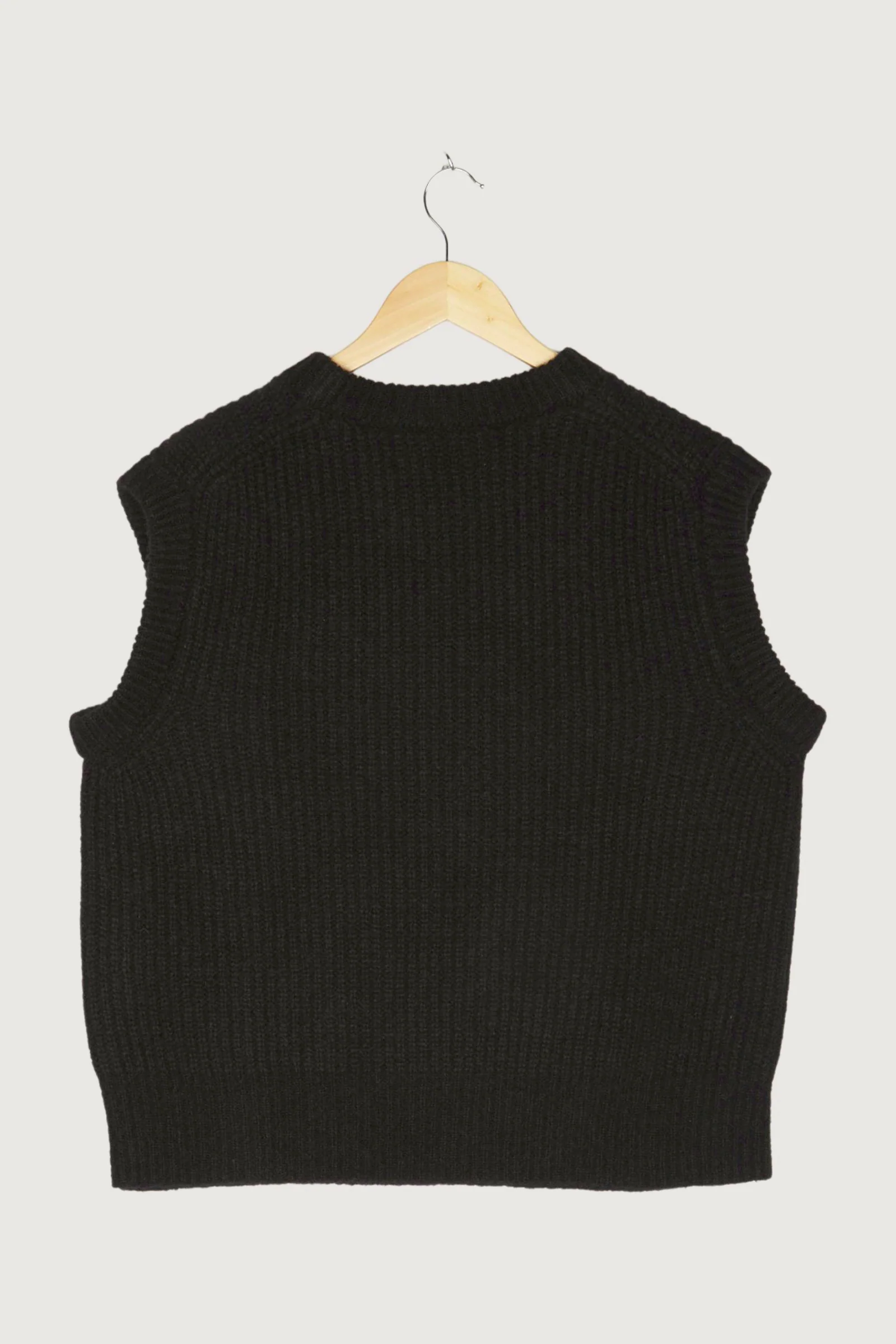 Secondhand Pullunder aus Alpaka mit Seide und Mohair - Image 8