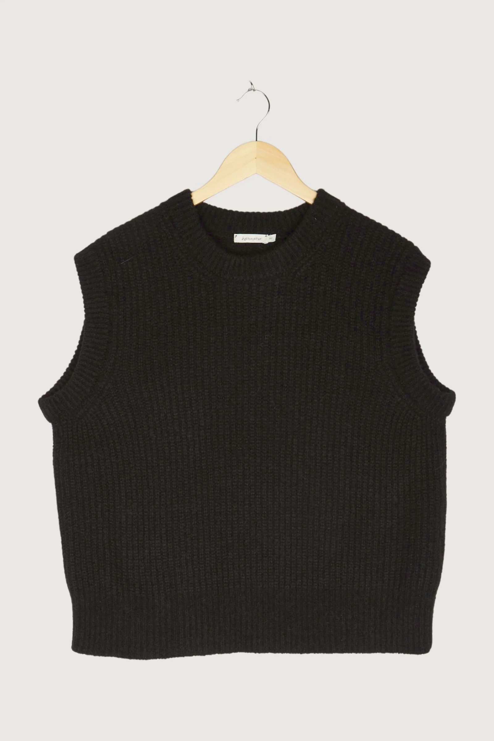 Secondhand Pullunder aus Alpaka mit Seide und Mohair - Image 9