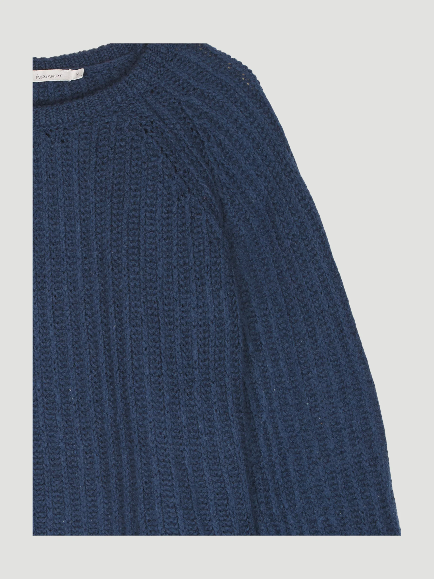 Secondhand Raglan-Pullover aus Bio-Baumwolle und Bio-Merinowolle - Image 3