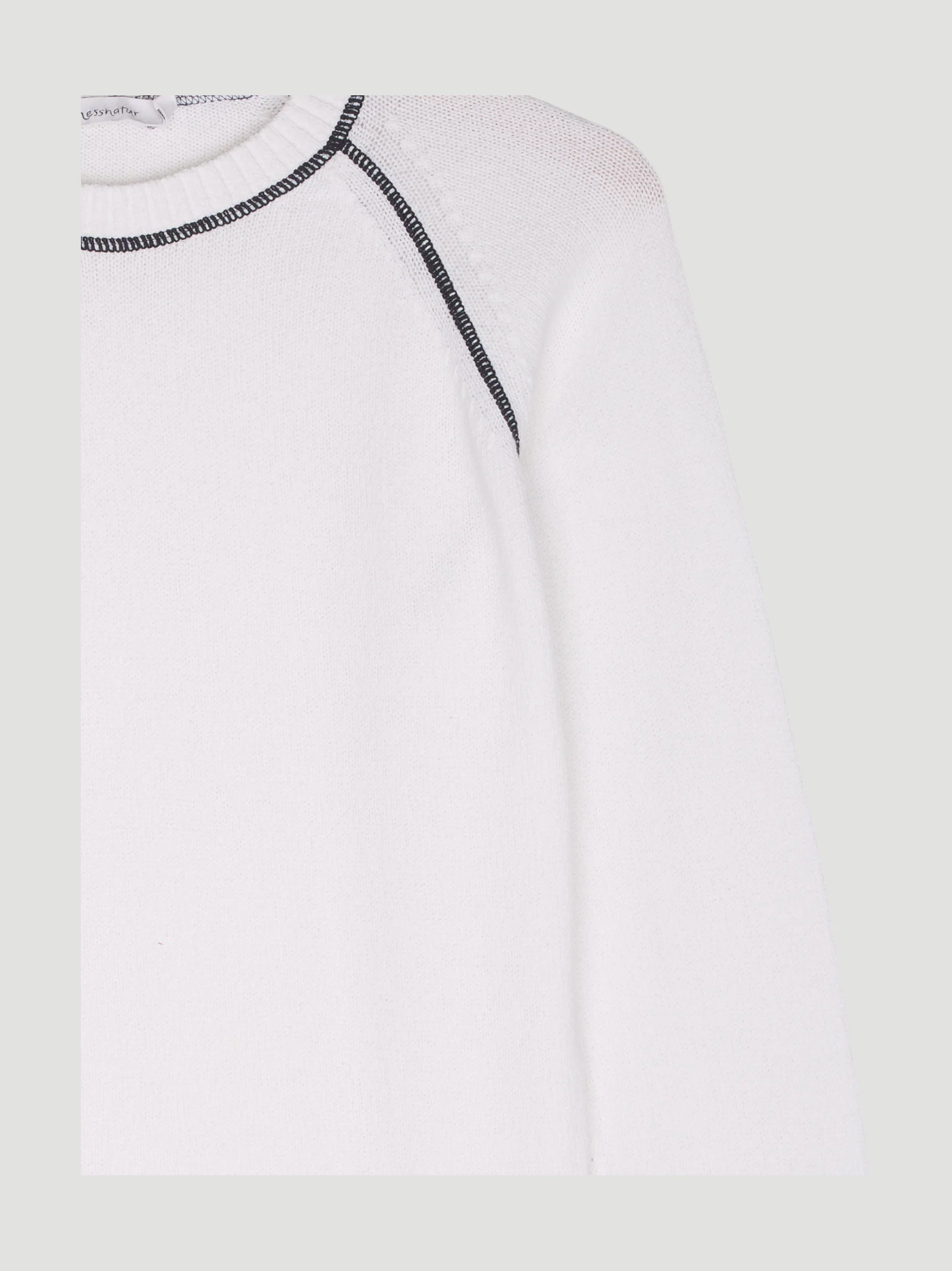 Secondhand Raglan-Pullover aus reiner Bio-Baumwolle - Image 3