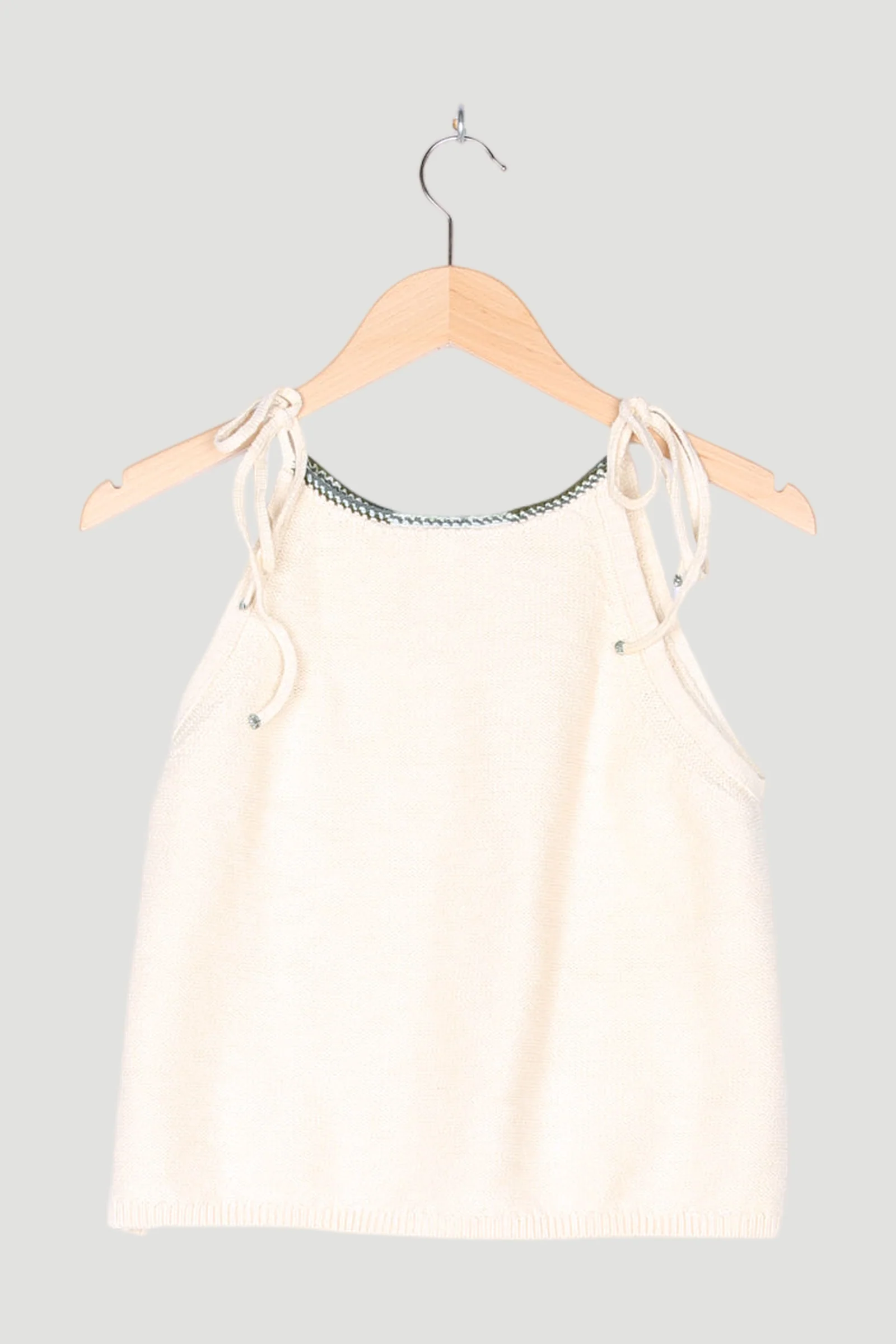 Secondhand Re-Purpose Stricktop aus Bio-Baumwolle mit Kapok - Image 2
